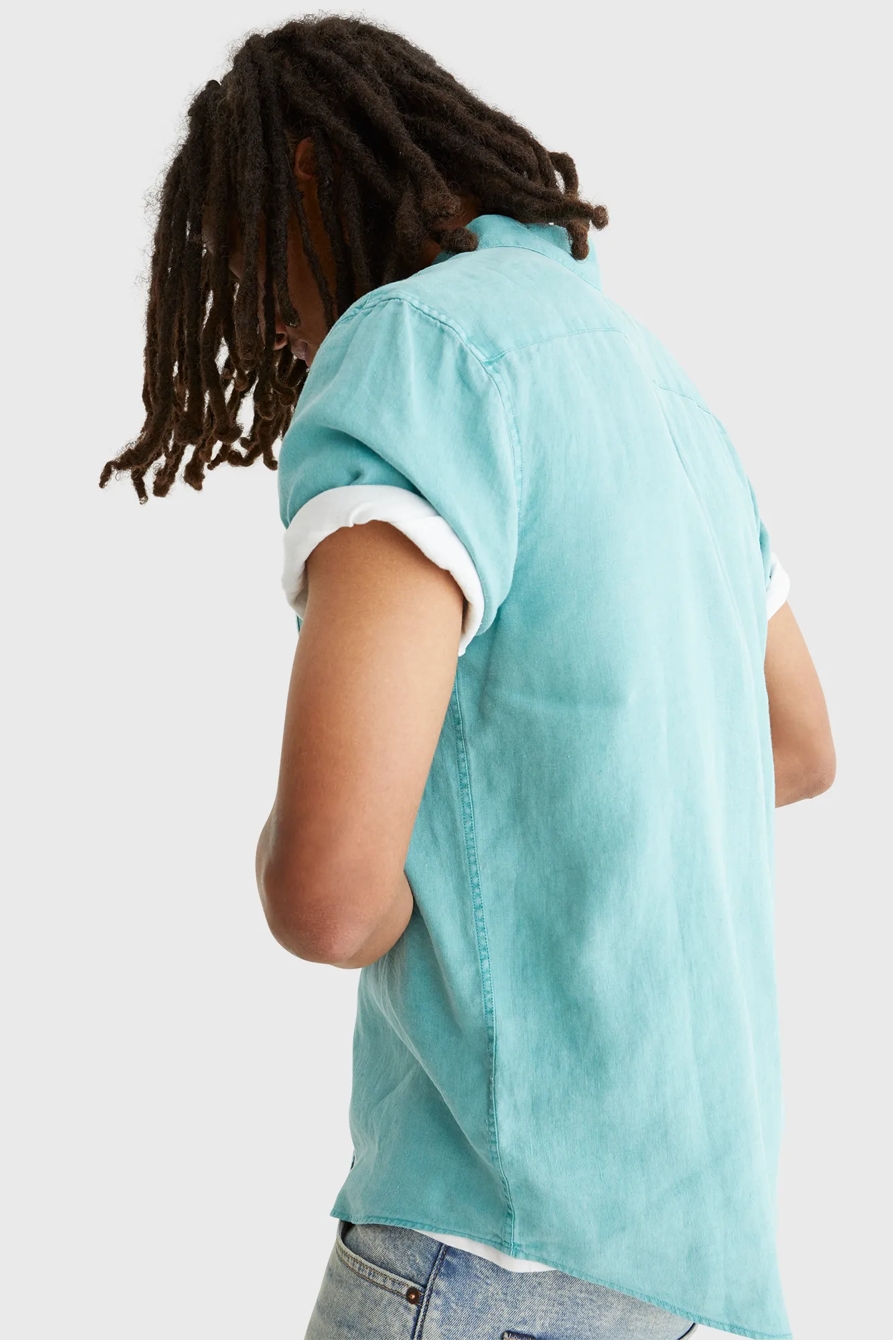 SHORT SLEEVE SAN GABRIEL LINEN SHIRT, image 4