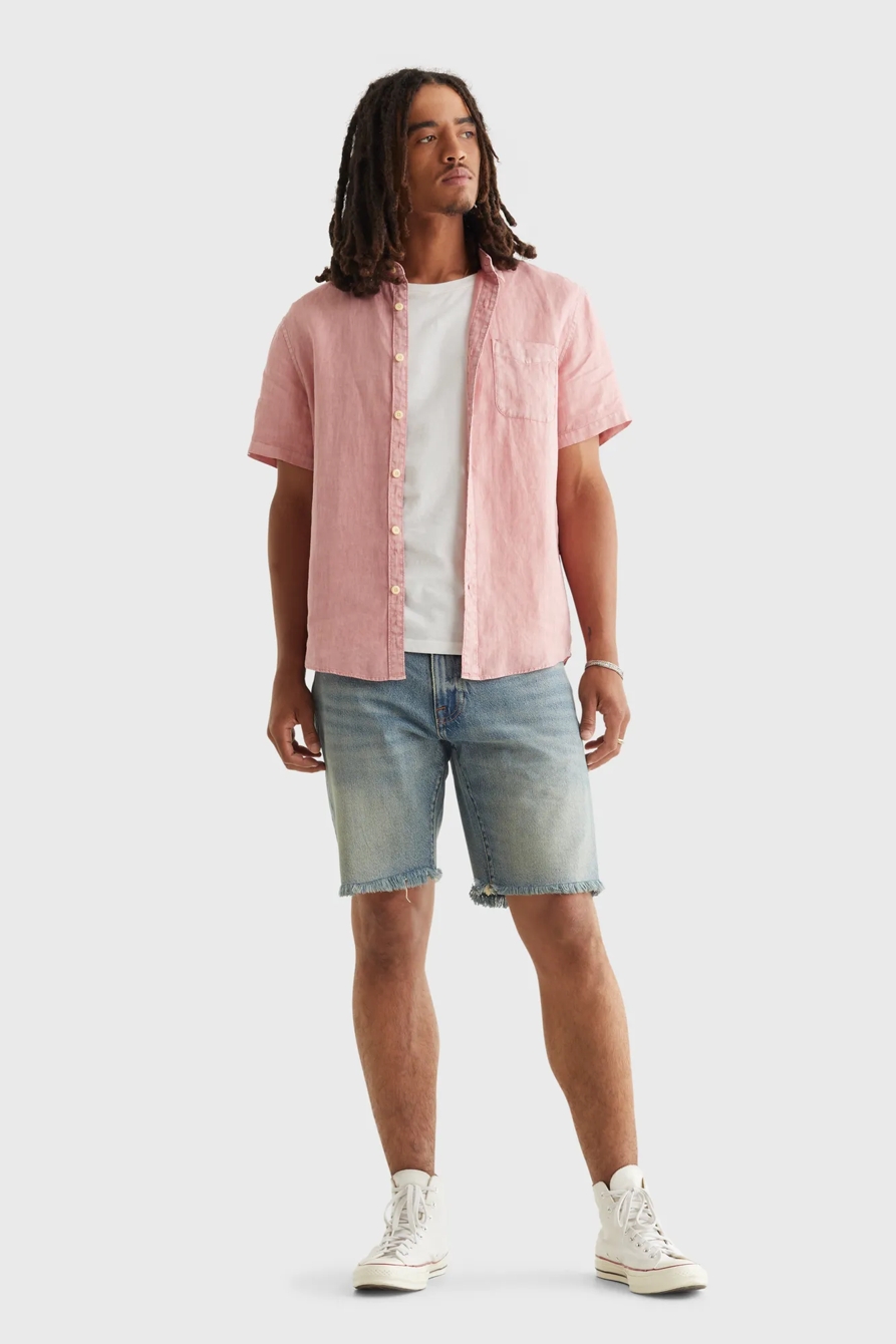 SHORT SLEEVE SAN GABRIEL LINEN SHIRT, image 2
