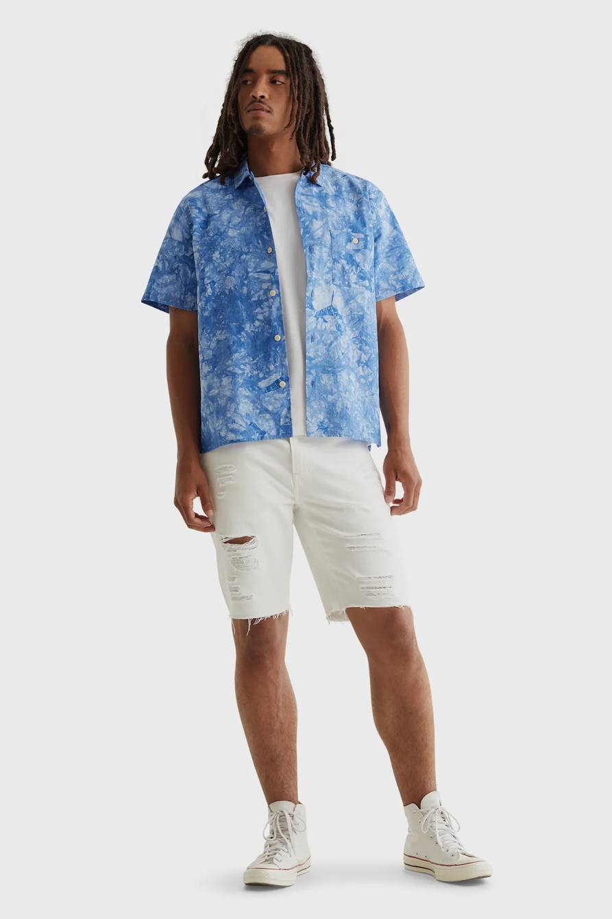 SHORT SLEEVE CLUB COLLAR SHIRT, image 2