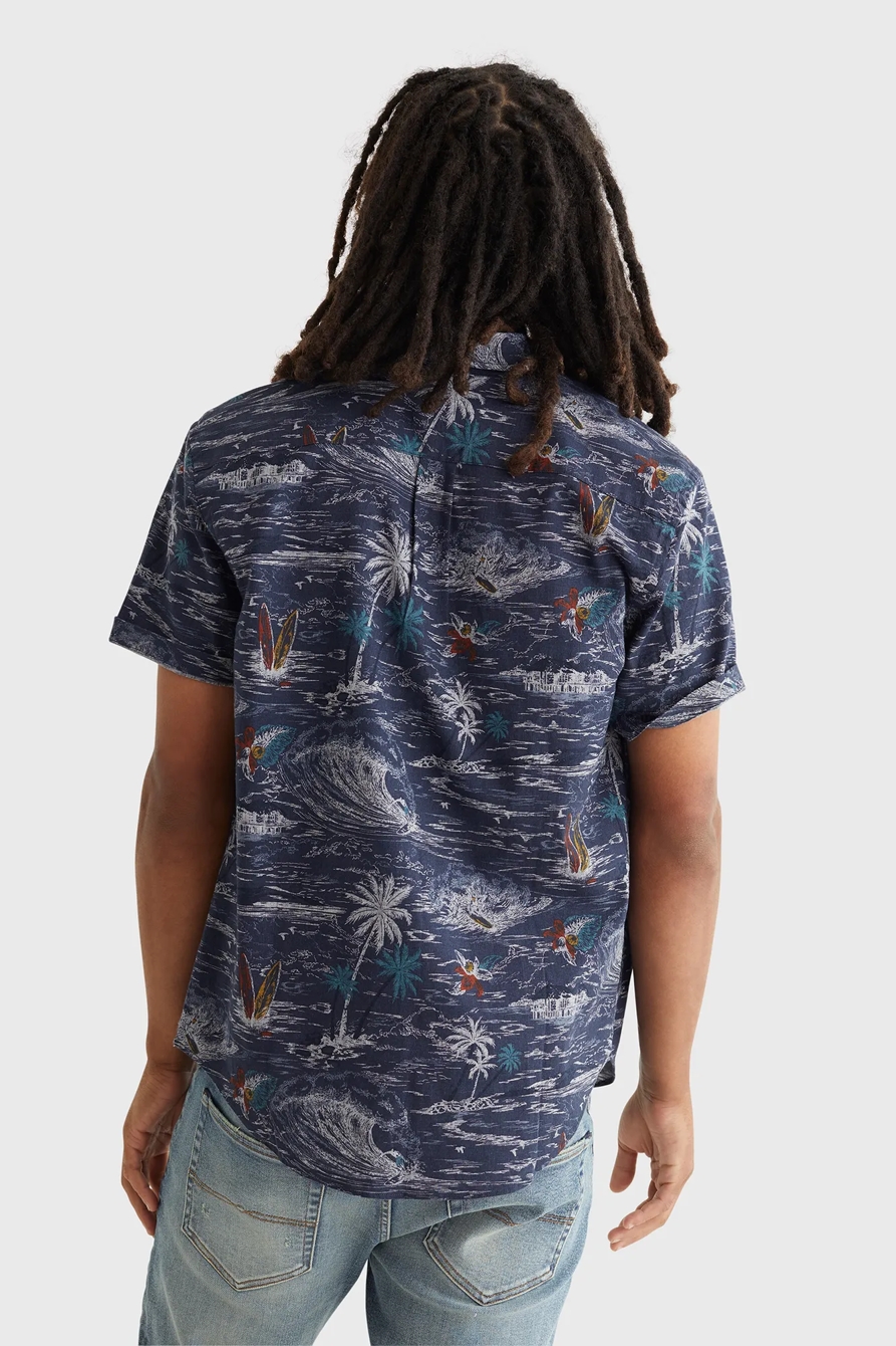 SHORT SLEEVE SAN GABRIEL CHAMBRAY SHIRT, image 4