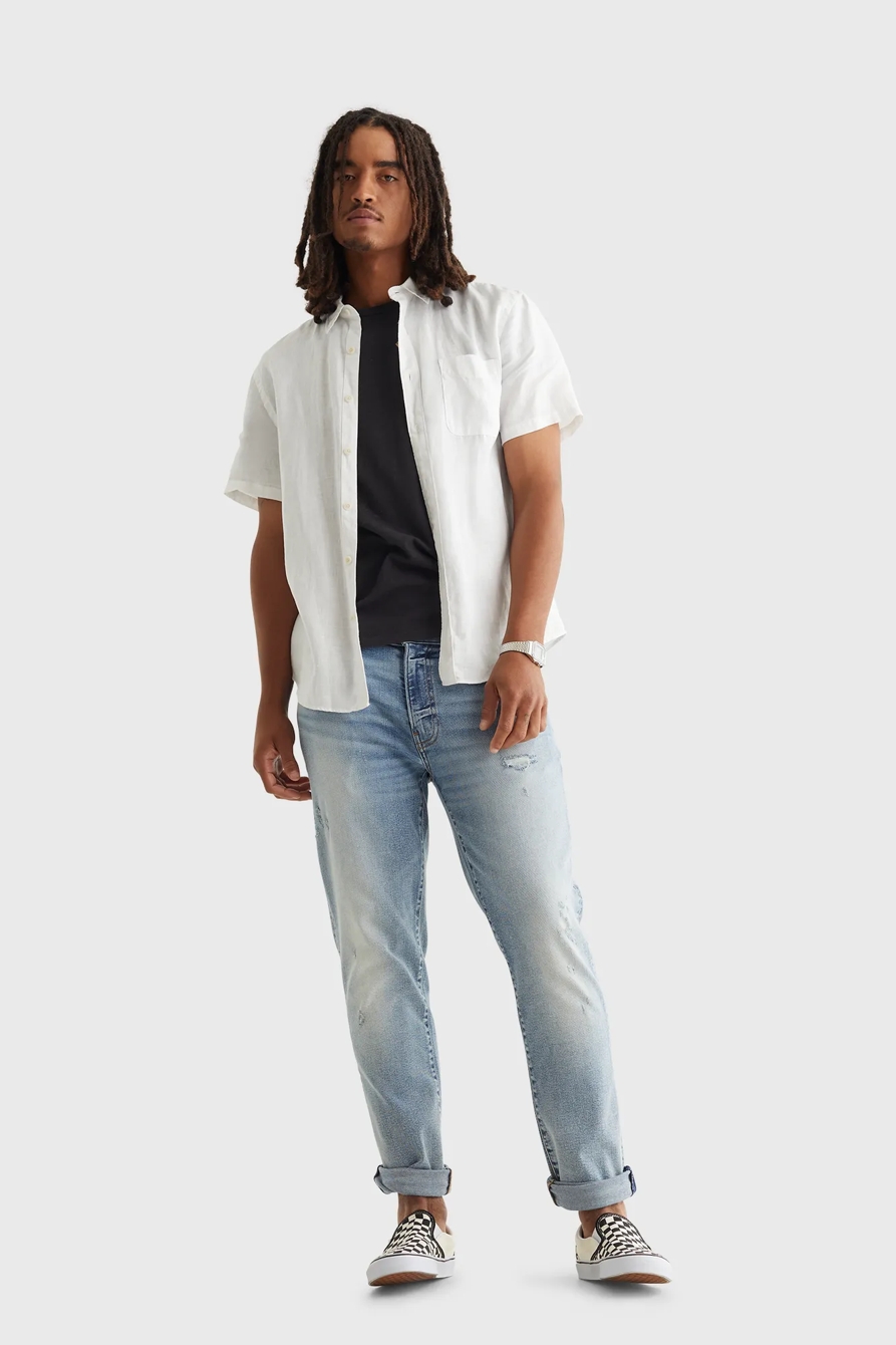 SHORT SLEEVE SAN GABRIEL LINEN SHIRT, image 2