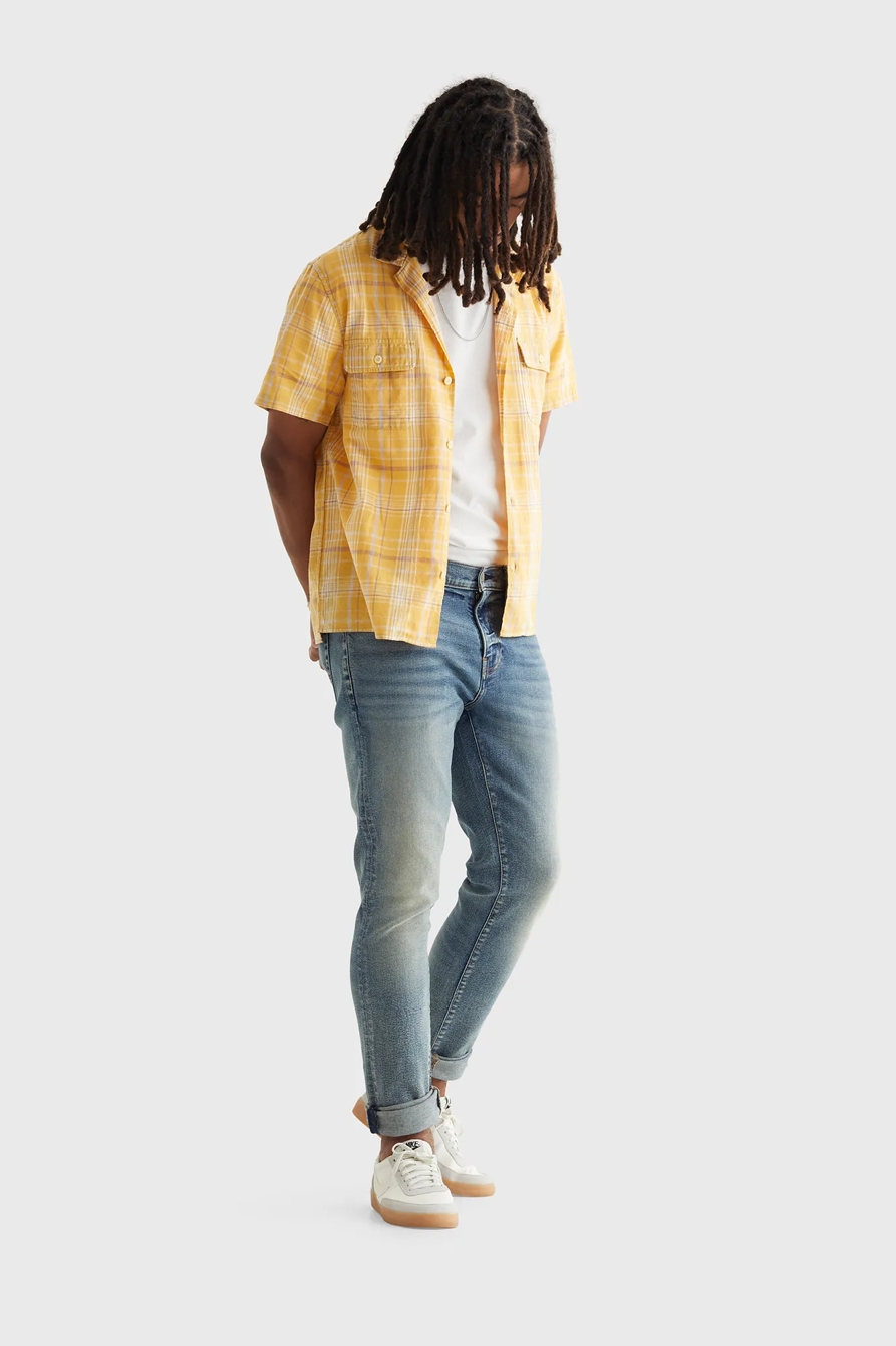 PLAID AUTO SHORT SLEEVE SHIRT, image 2