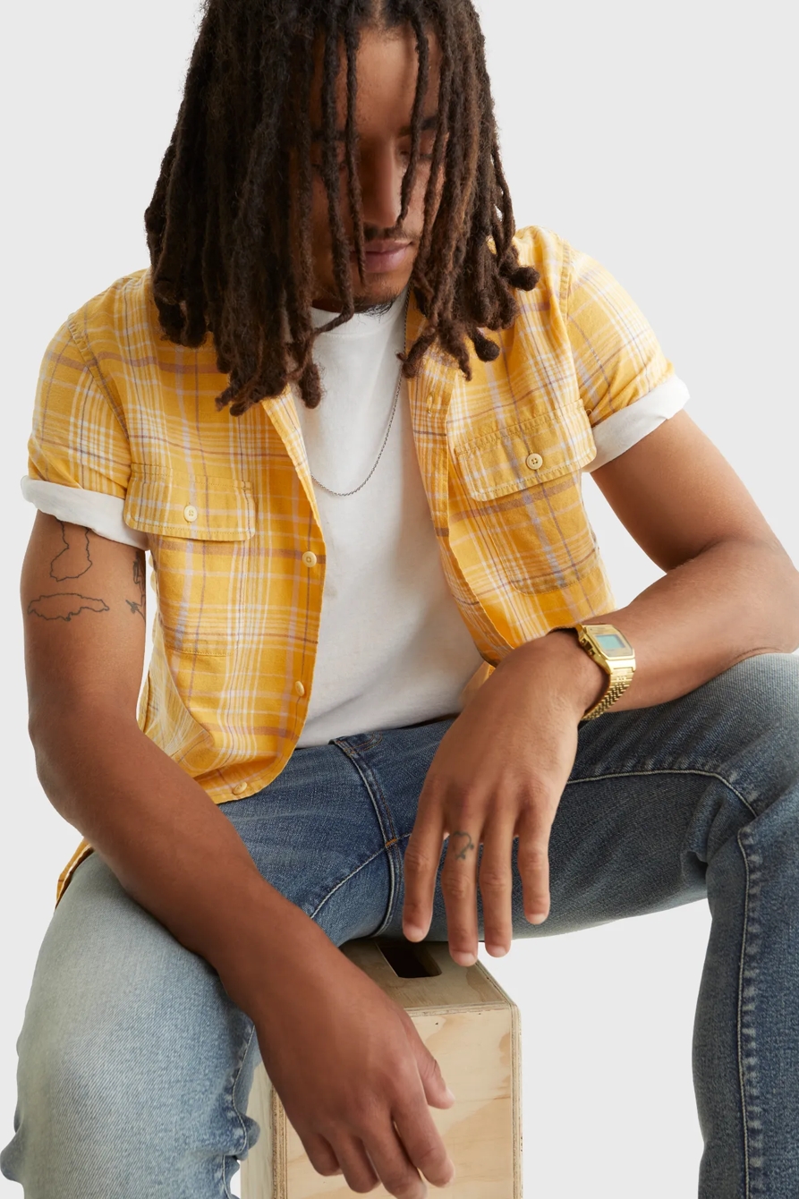 PLAID AUTO SHORT SLEEVE SHIRT, image 5