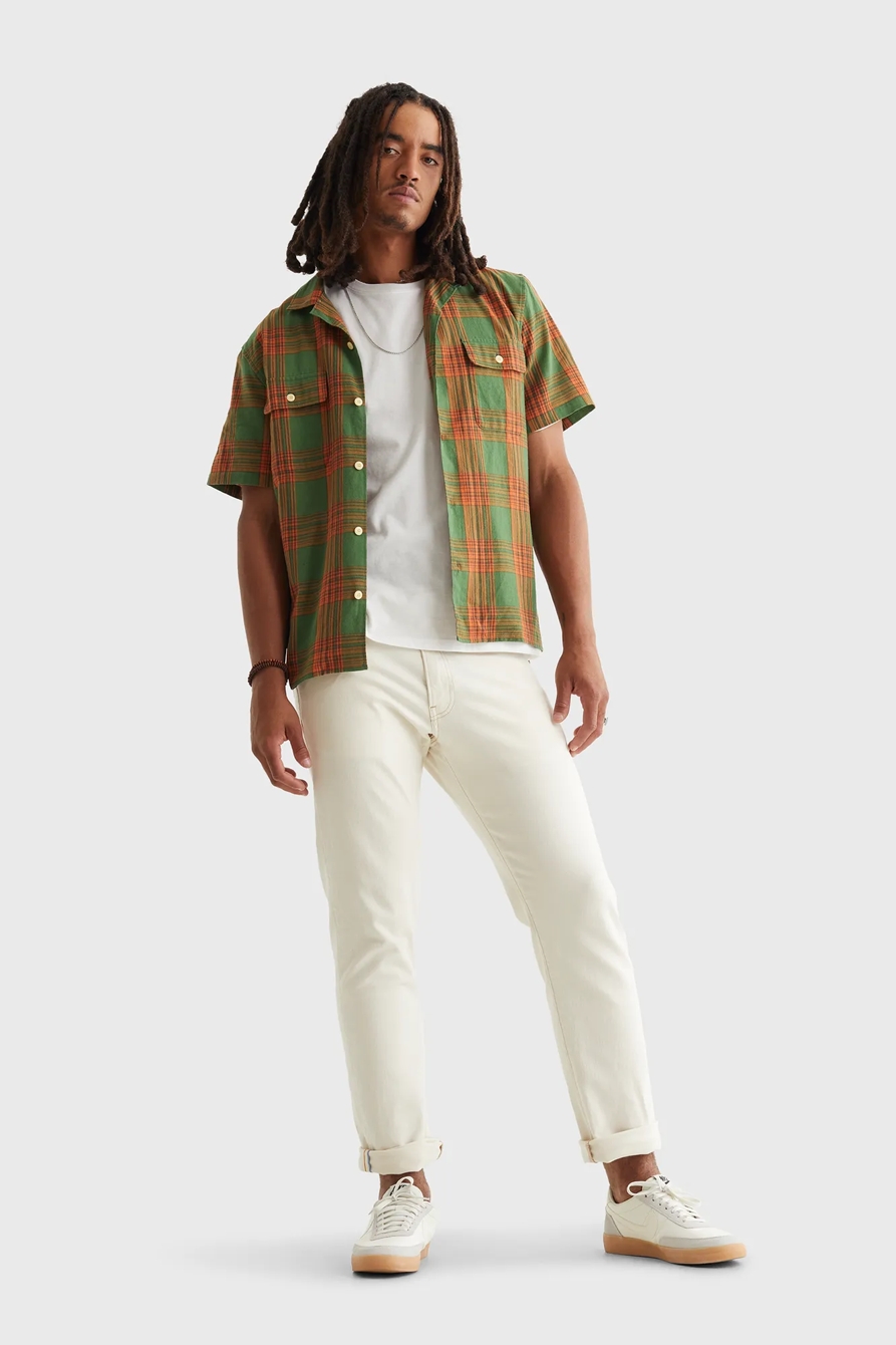 PLAID AUTO SHORT SLEEVE SHIRT, image 2