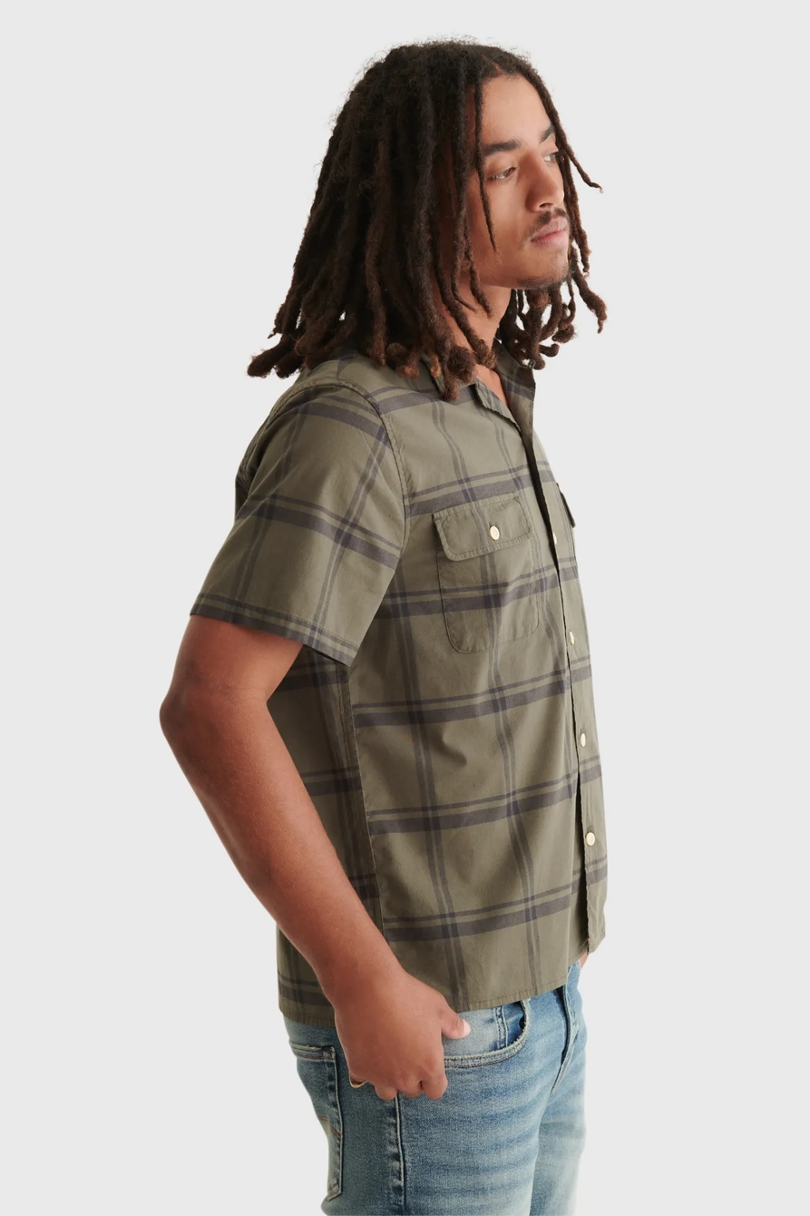 PLAID AUTO SHORT SLEEVE SHIRT, image 3