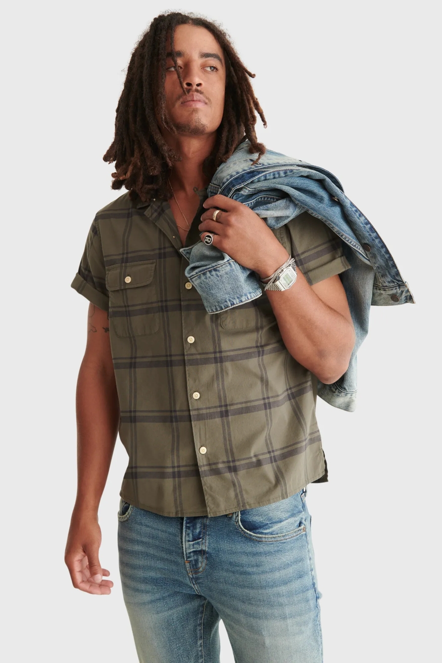 PLAID AUTO SHORT SLEEVE SHIRT, image 6