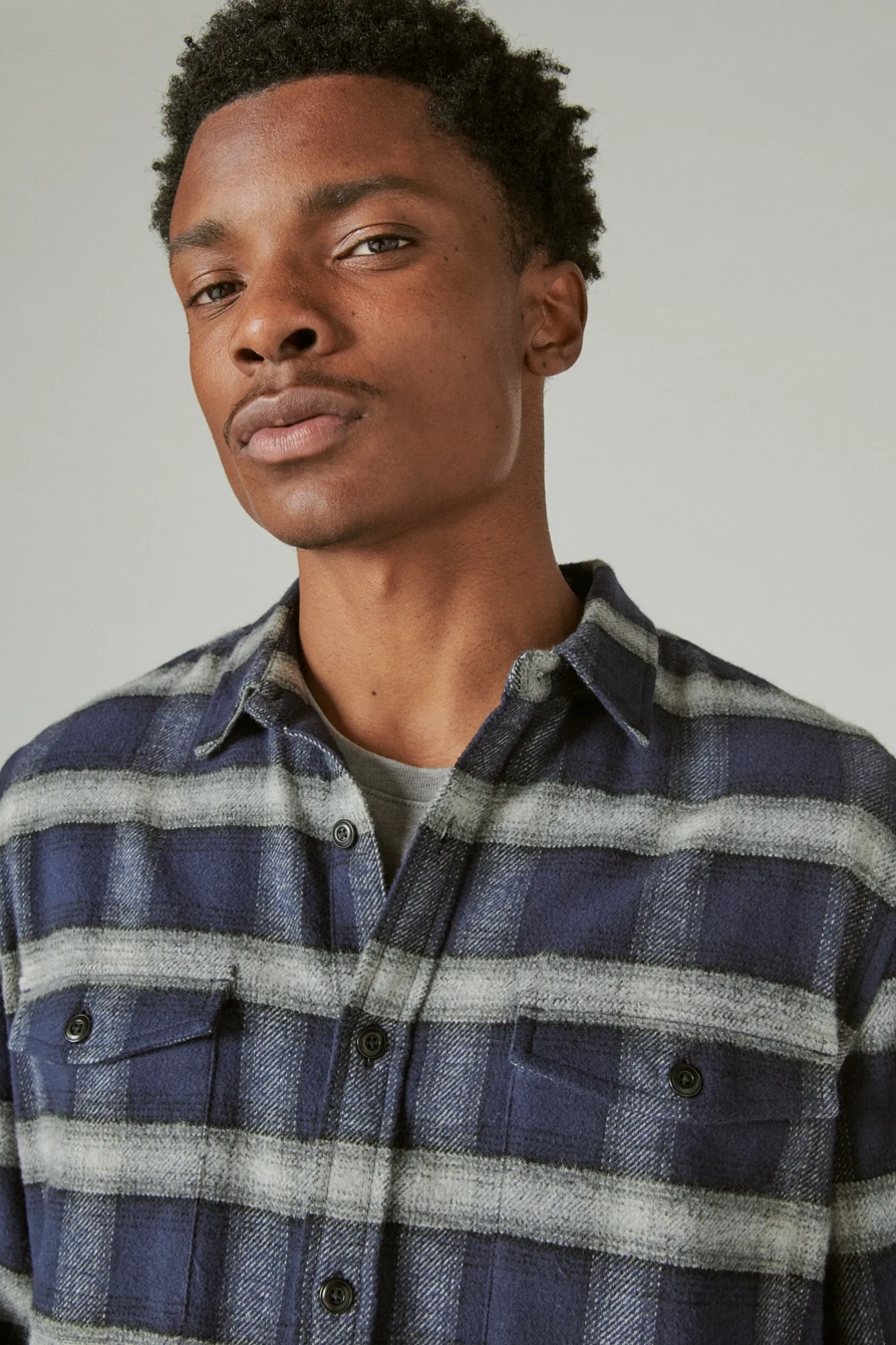 PLAID UTILITY CLOUD FLANNEL, image 5