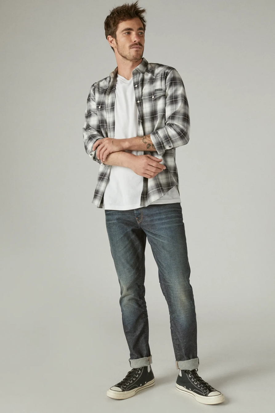 PLAID TWILL WESTERN SHIRT, image 2