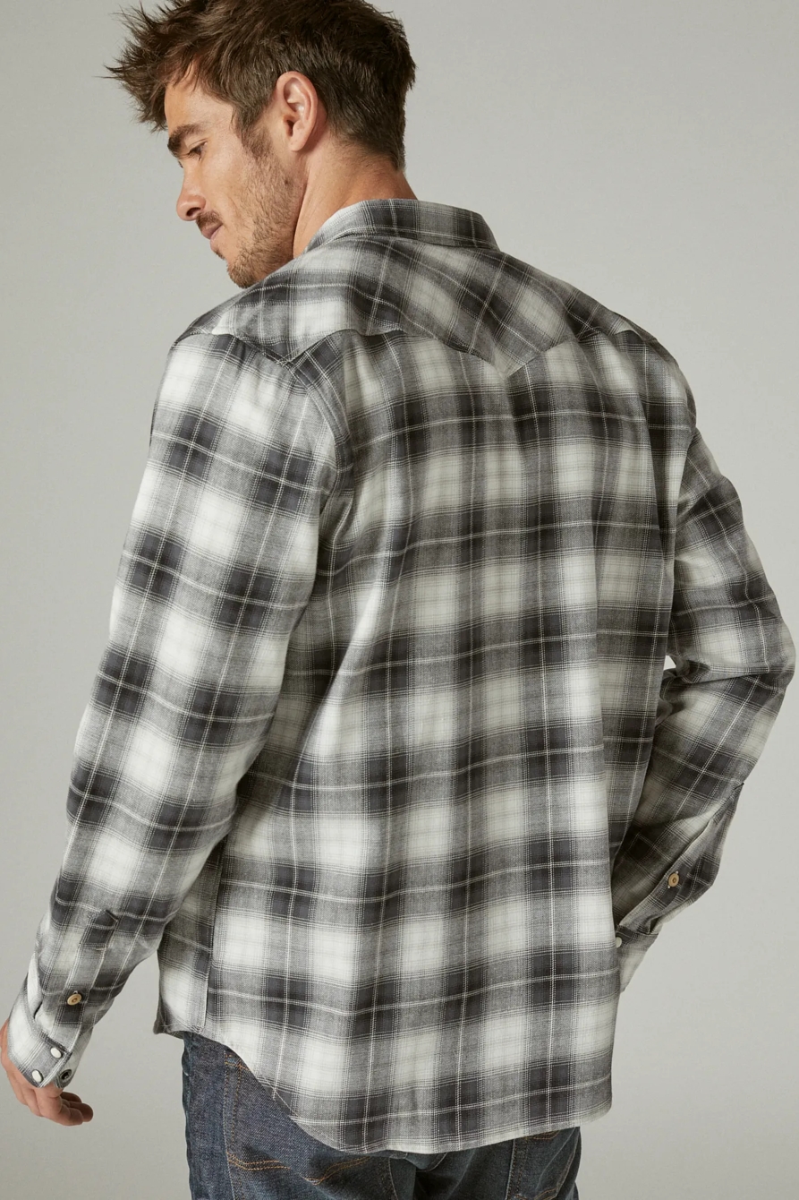 PLAID TWILL WESTERN SHIRT, image 4