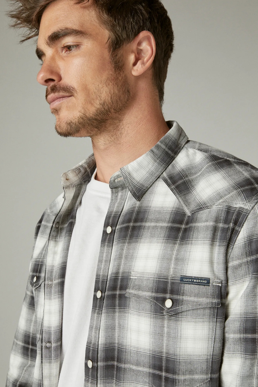 PLAID TWILL WESTERN SHIRT, image 5