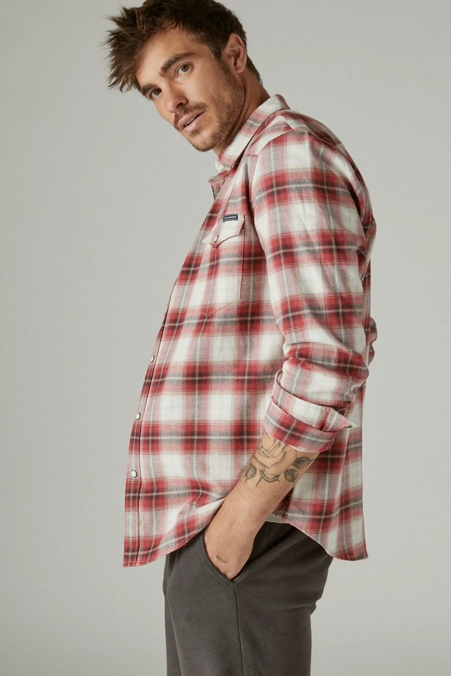 PLAID TWILL WESTERN SHIRT, image 3