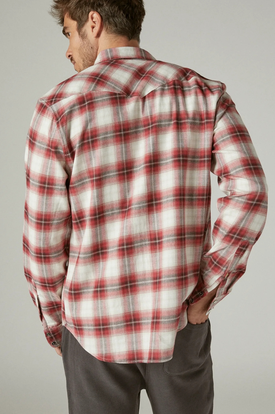 PLAID TWILL WESTERN SHIRT, image 4
