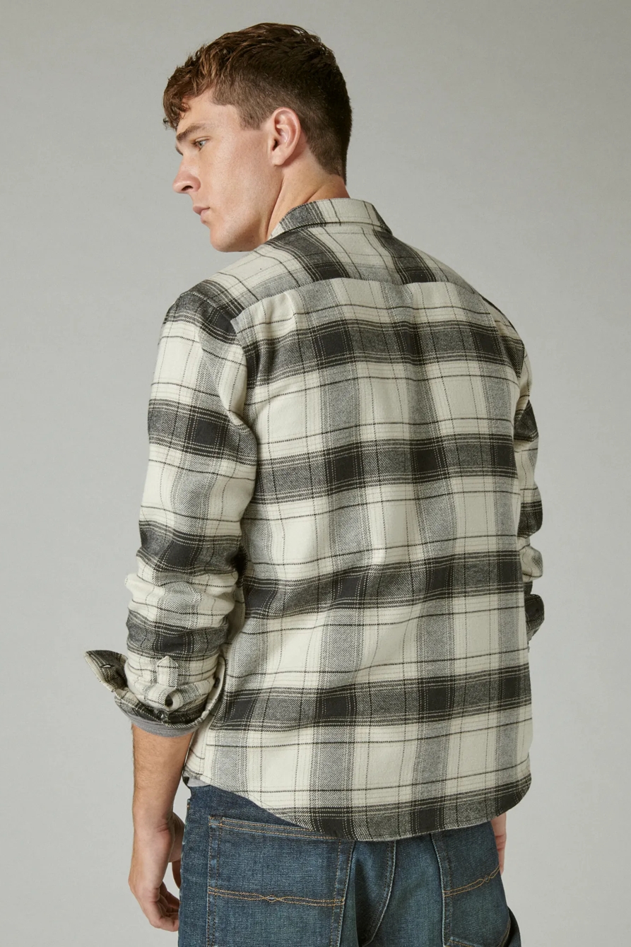 PLAID UTILITY CLOUD FLANNEL, image 4