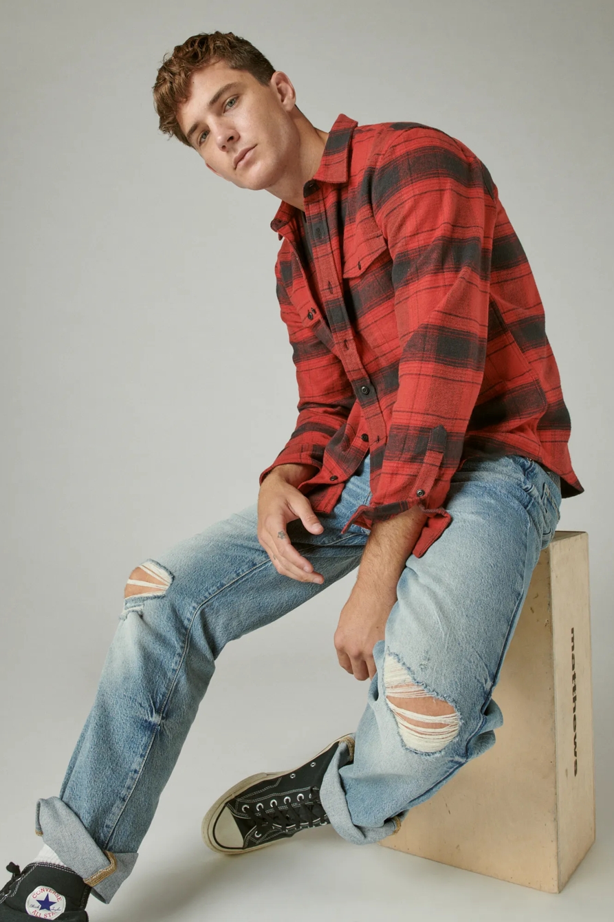 PLAID UTILITY CLOUD FLANNEL, image 5