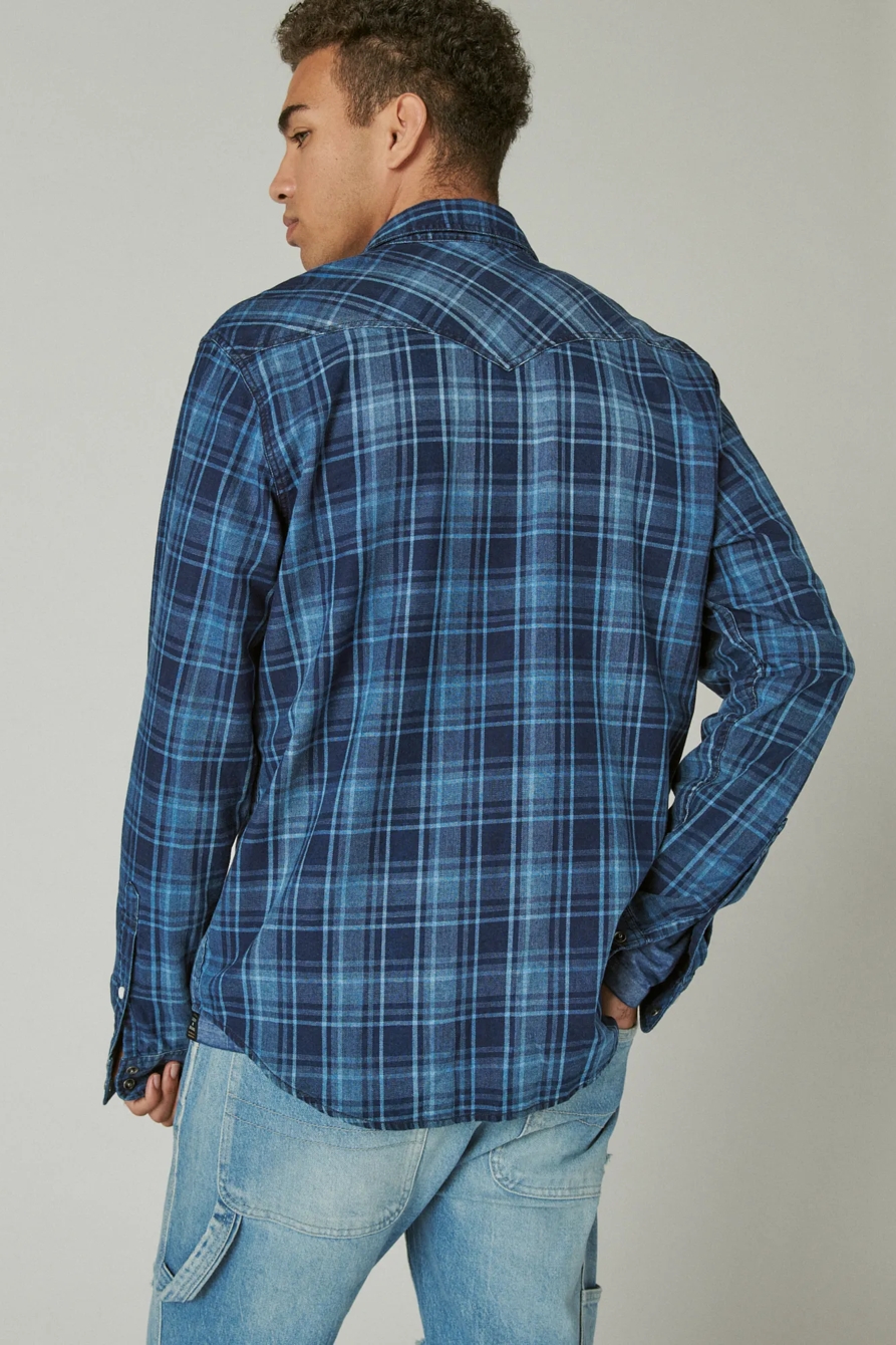 WASHED INDIGO WESTERN, image 4