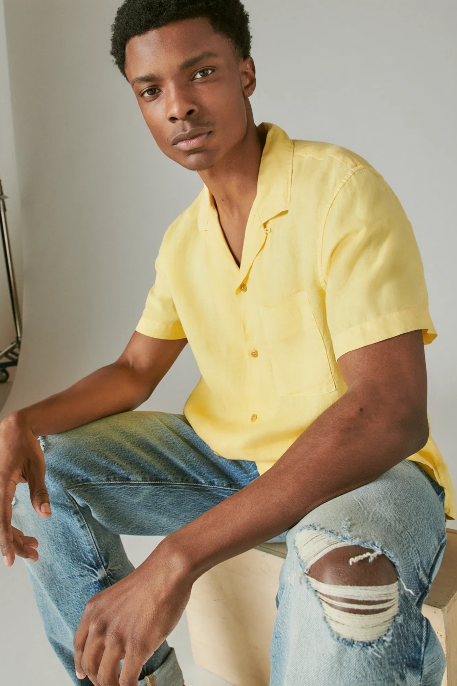 HEMP CAMP COLLAR SHORT SLEEVE SHIRT, image 6