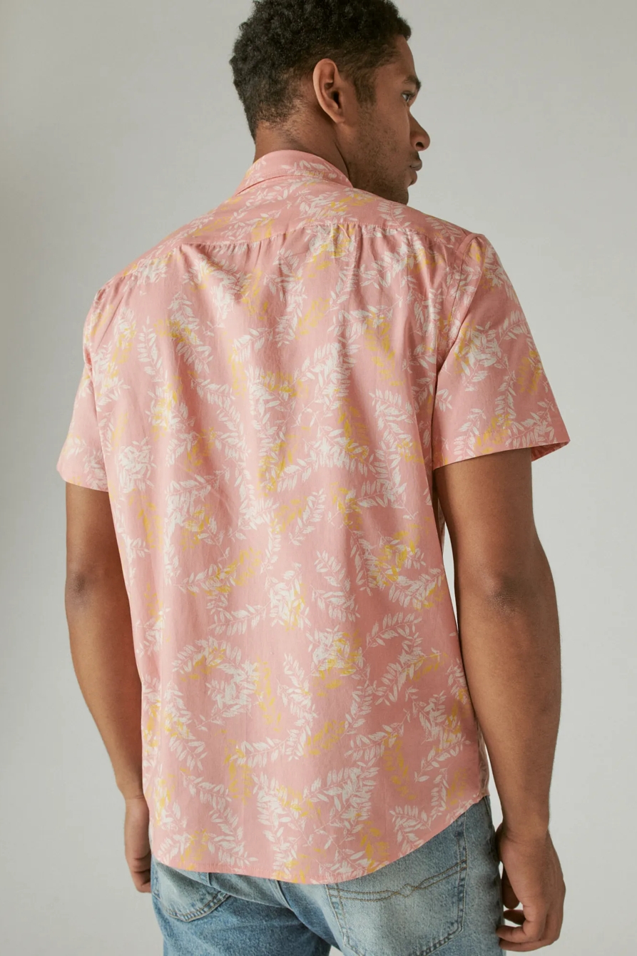 STRETCH POPLIN PRINTED UTILITY SHORT SLEEVE SHIRT, image 4