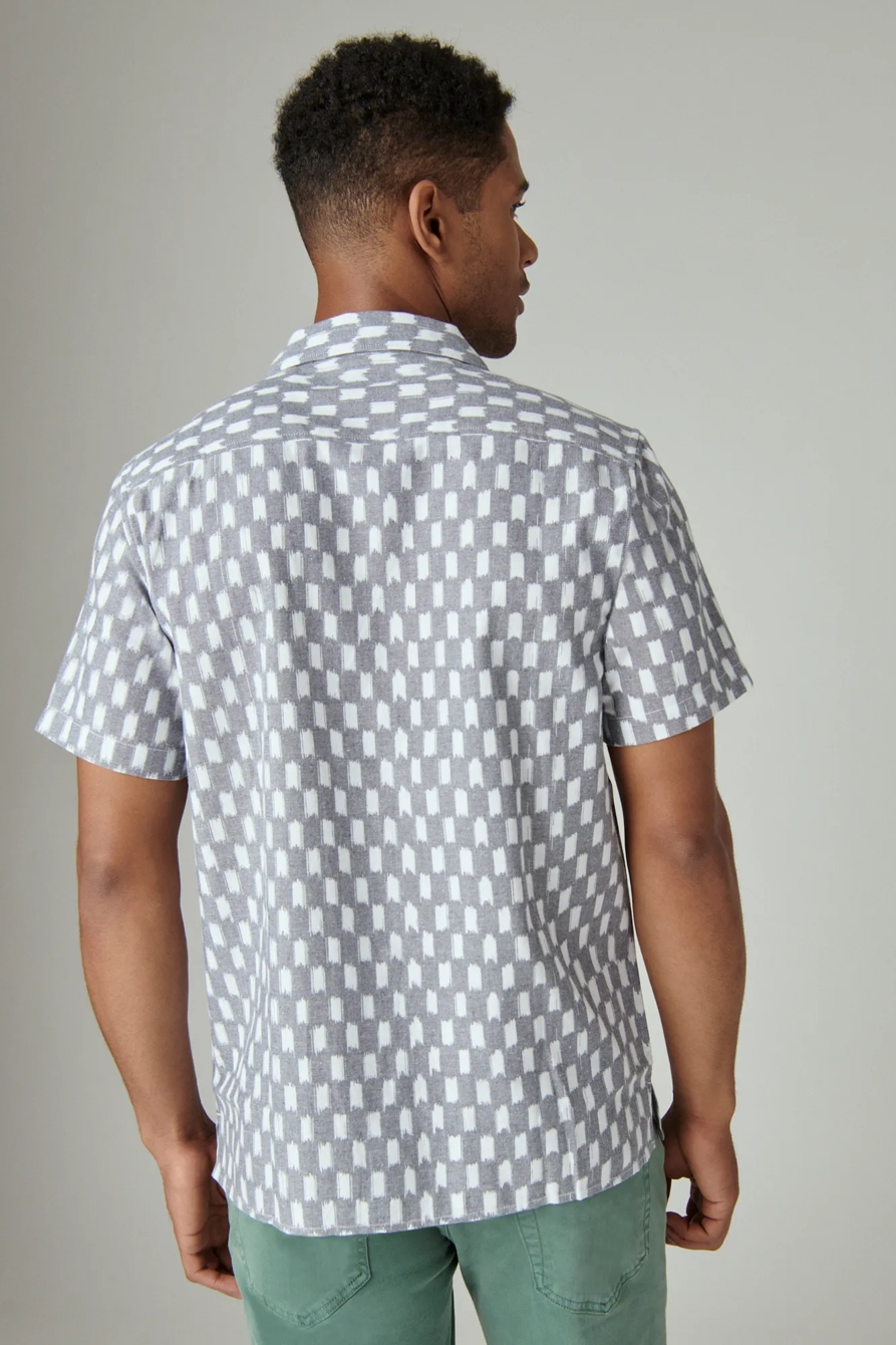 IKAT SHORT SLEEVE CAMP COLLAR SHIRT, image 4