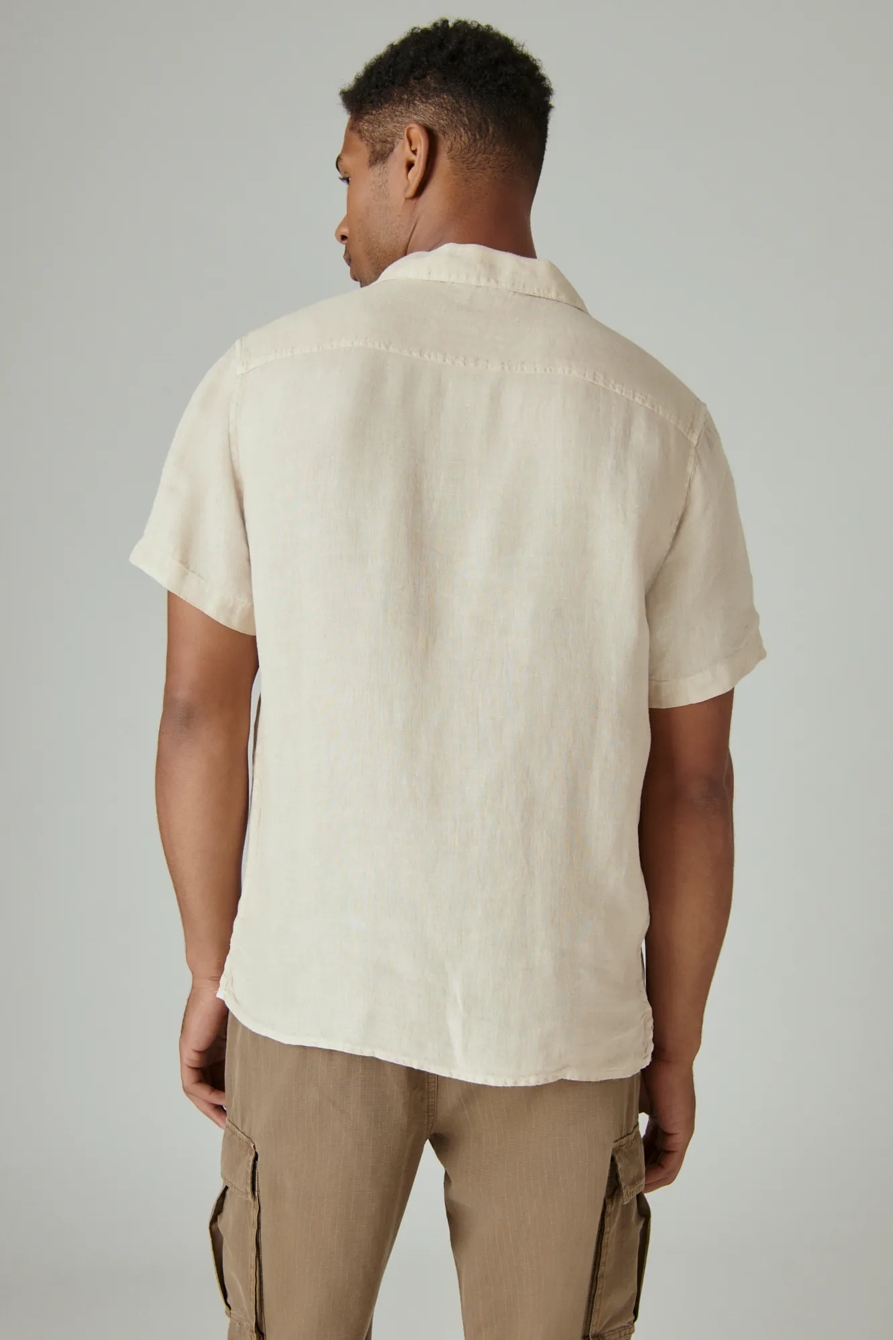 LINEN SHORT SLEEVE AUTO SHIRT, image 3