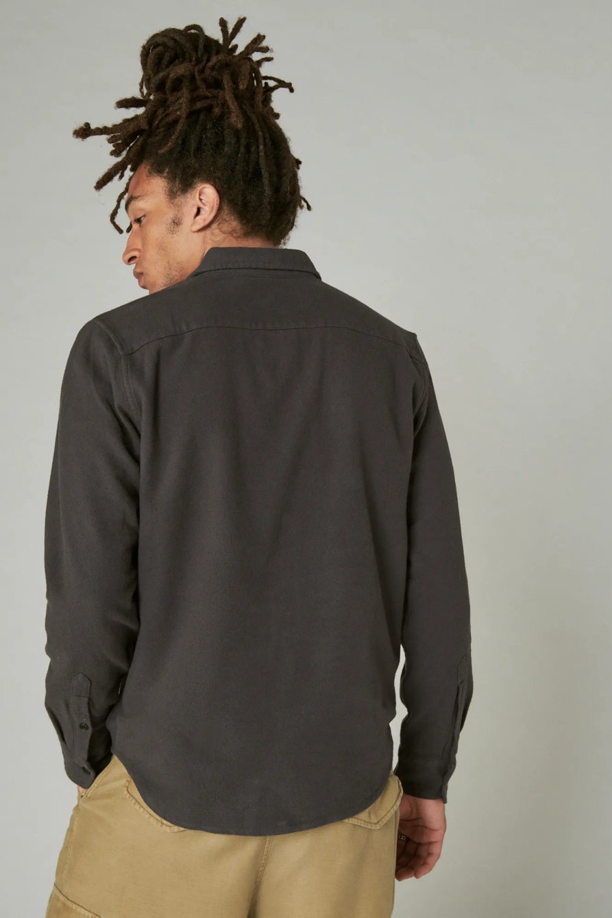 SOLID UTILITY CLOUD SOFT LONG SLEEVE FLANNEL, image 3