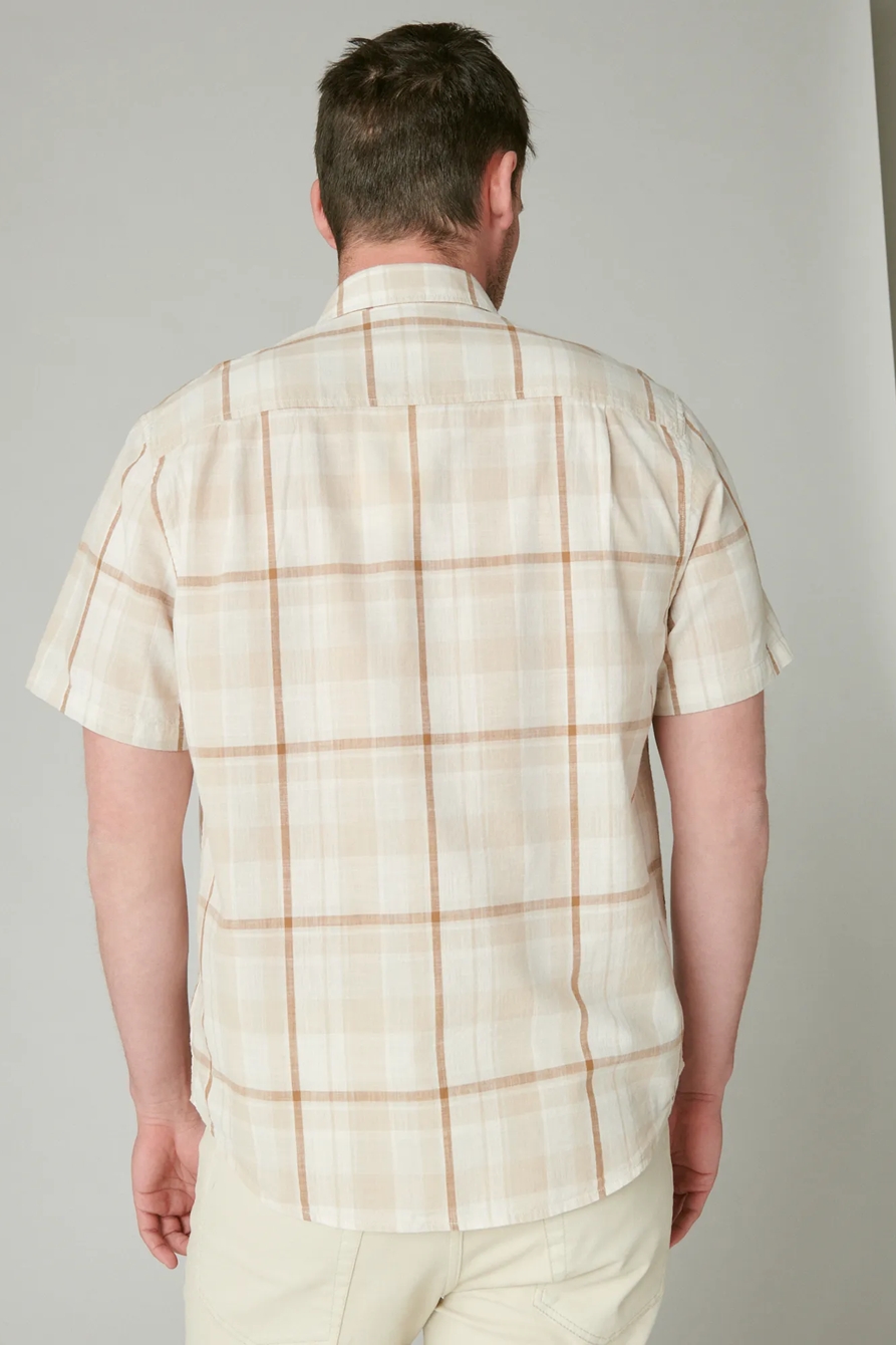 PLAID SHORT SLEEVE UTILITY SHIRT, image 3