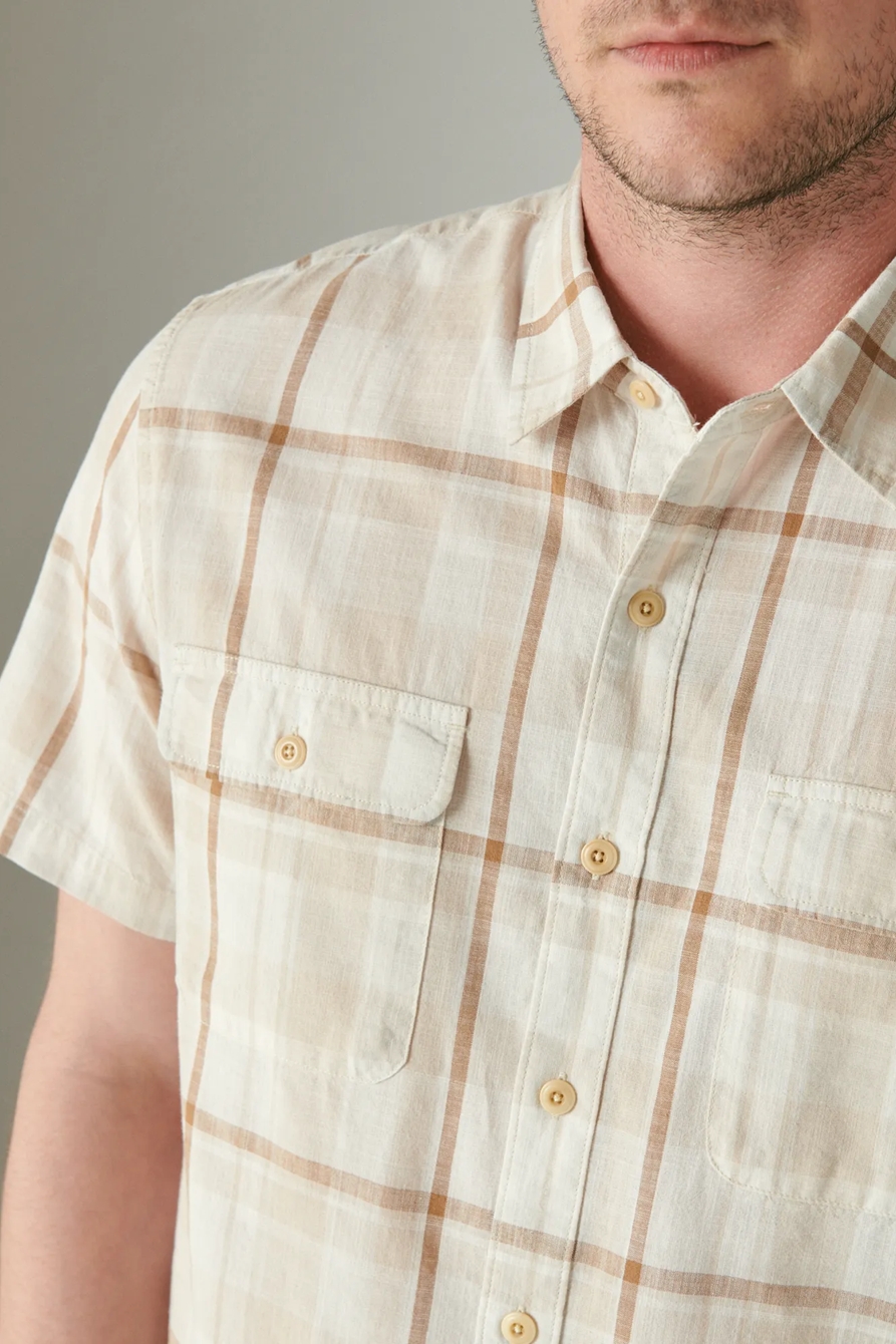 PLAID SHORT SLEEVE UTILITY SHIRT, image 4