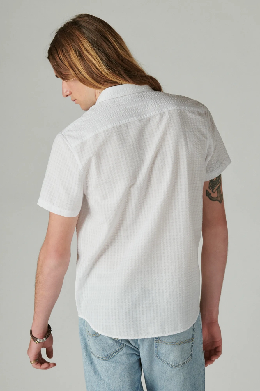 SOLID SEERSUCKER SHORT SLEEVE SHIRT, image 4