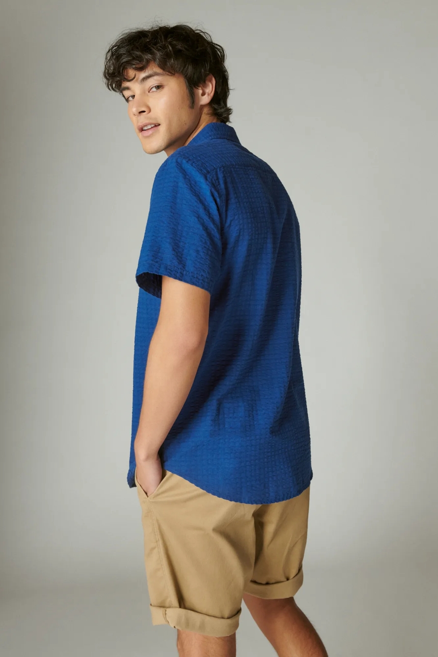 SOLID SEERSUCKER SHORT SLEEVE SHIRT, image 4