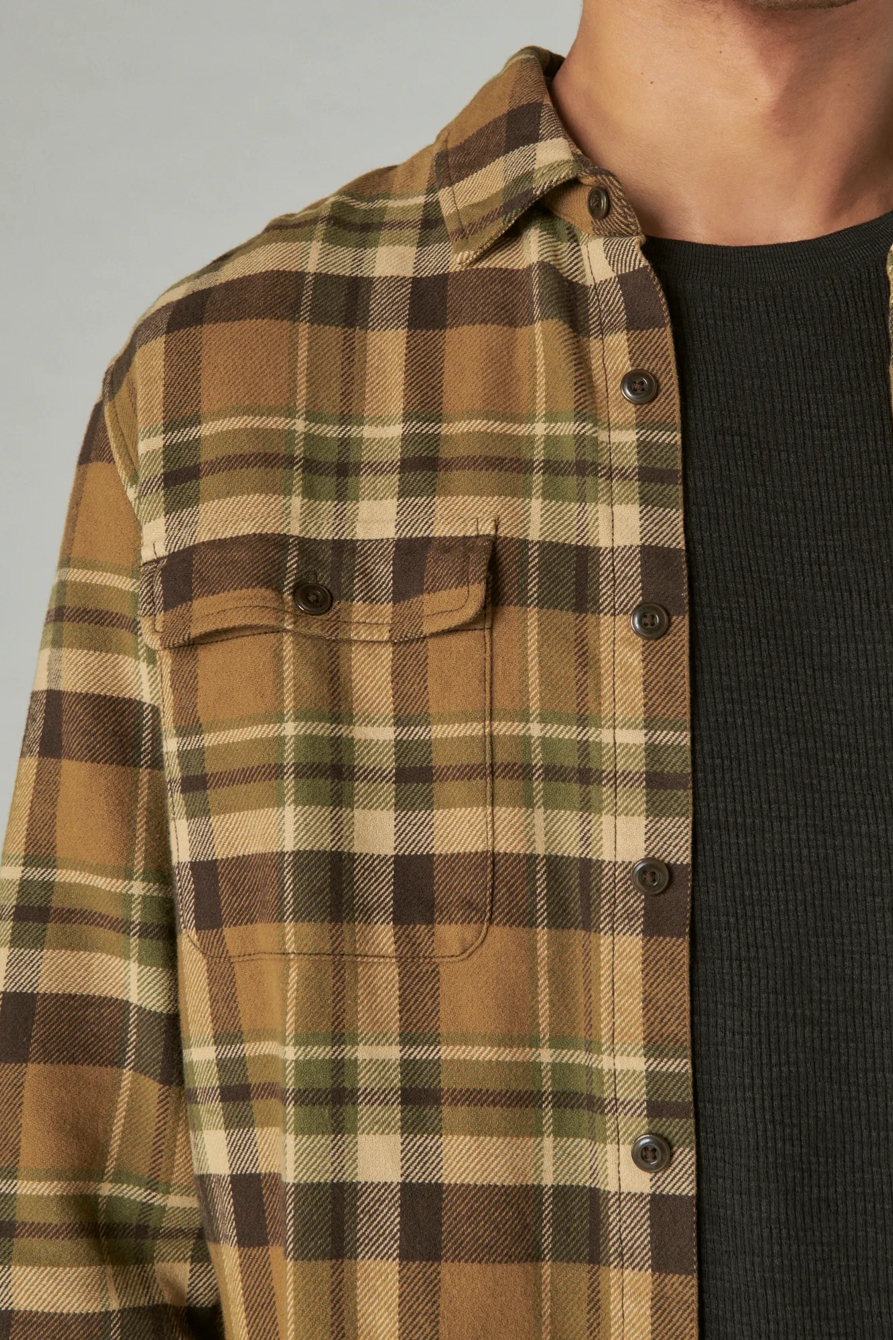PLAID UTILITY CLOUD SOFT LONG SLEEVE FLANNEL, image 4