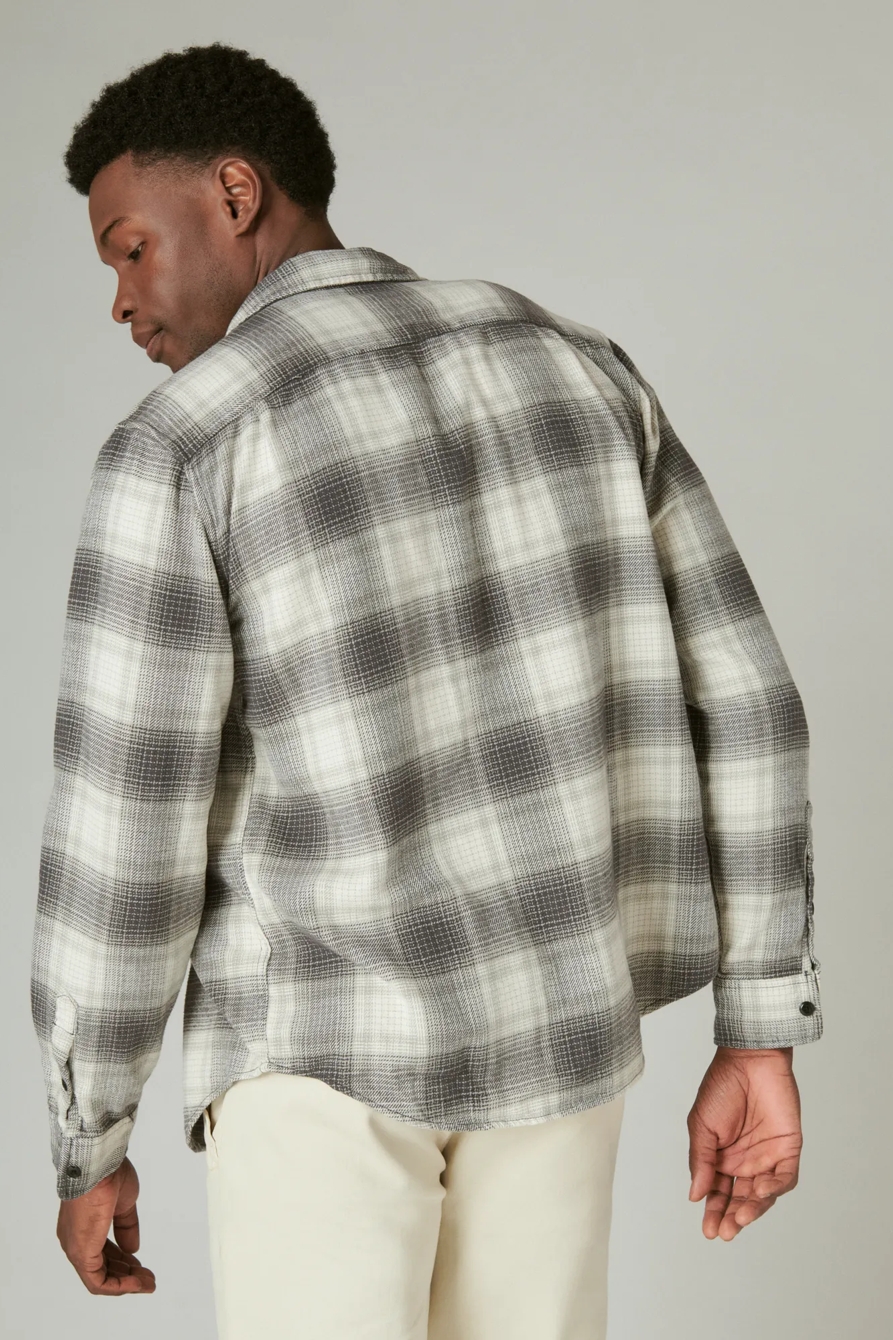 PLAID UTILITY CLOUD SOFT LONG SLEEVE FLANNEL, image 3