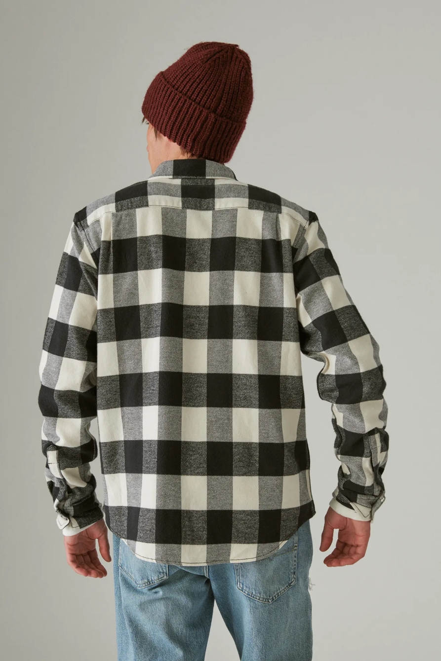 PLAID UTILITY CLOUD SOFT LONG SLEEVE FLANNEL, image 3