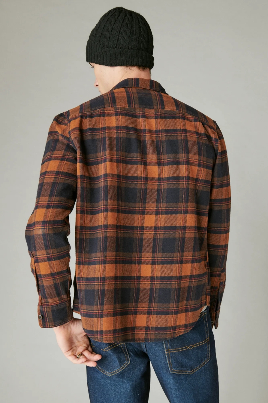 PLAID UTILITY CLOUD SOFT LONG SLEEVE FLANNEL, image 3