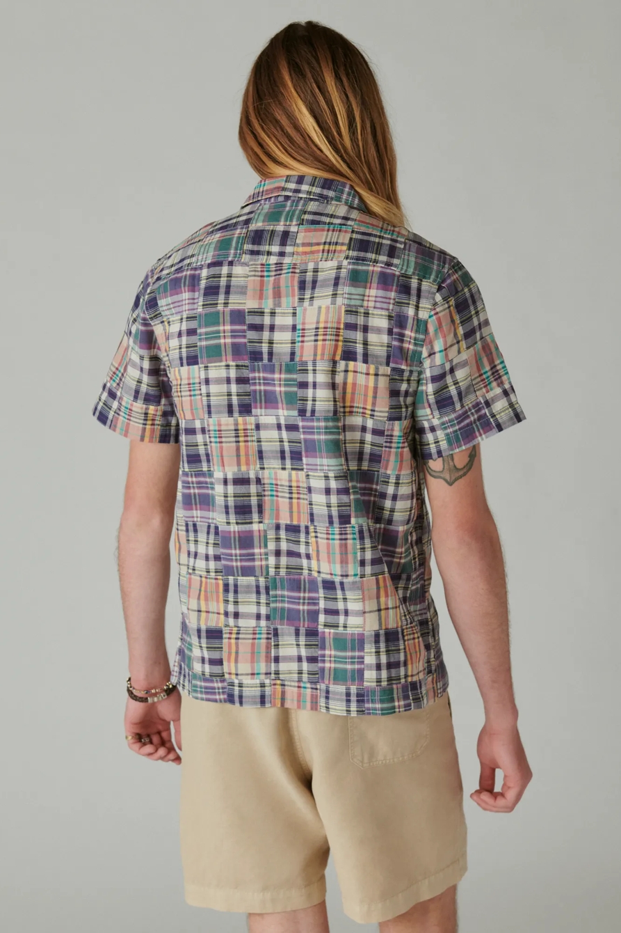 PATCHWORK SHORT SLEEVE SHIRT, image 4