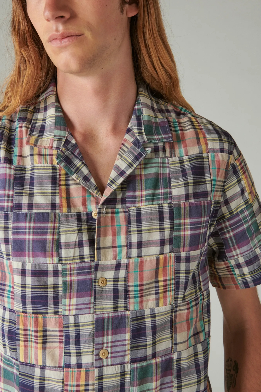 PATCHWORK SHORT SLEEVE SHIRT, image 5