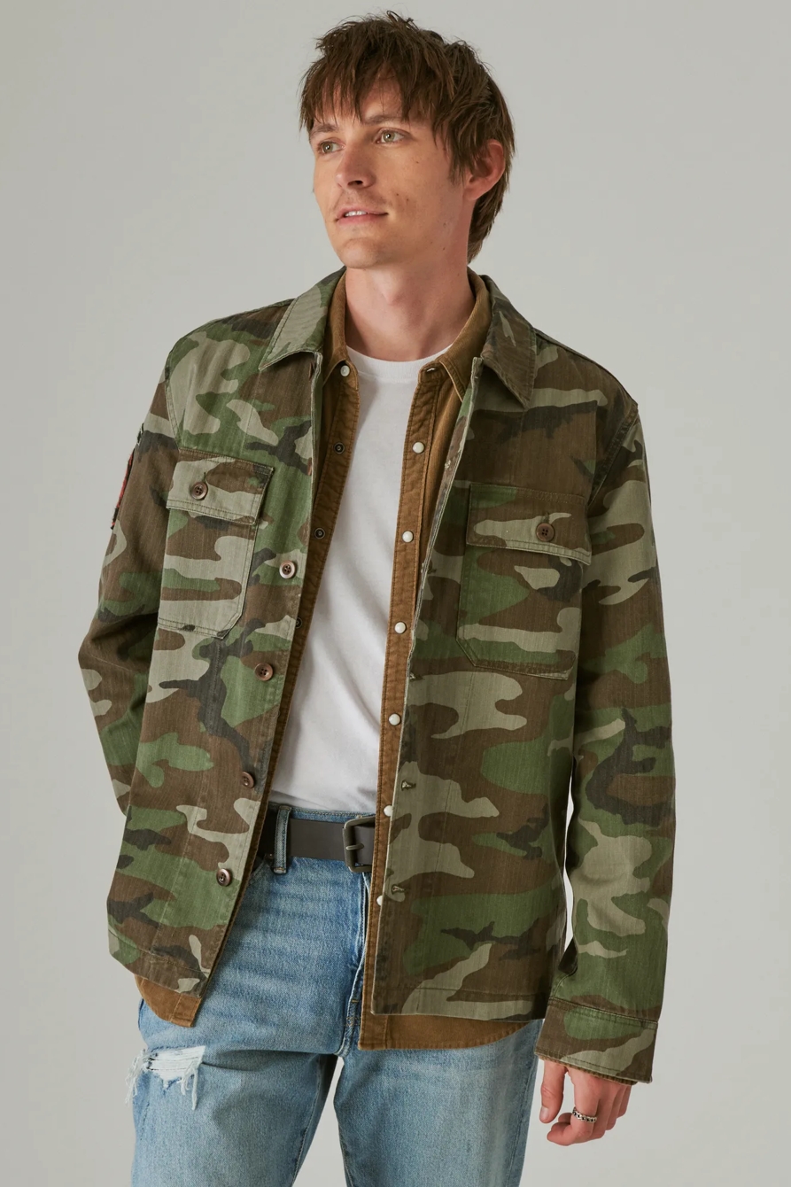 ROLLING STONES CAMO OVER SHIRT, image 3