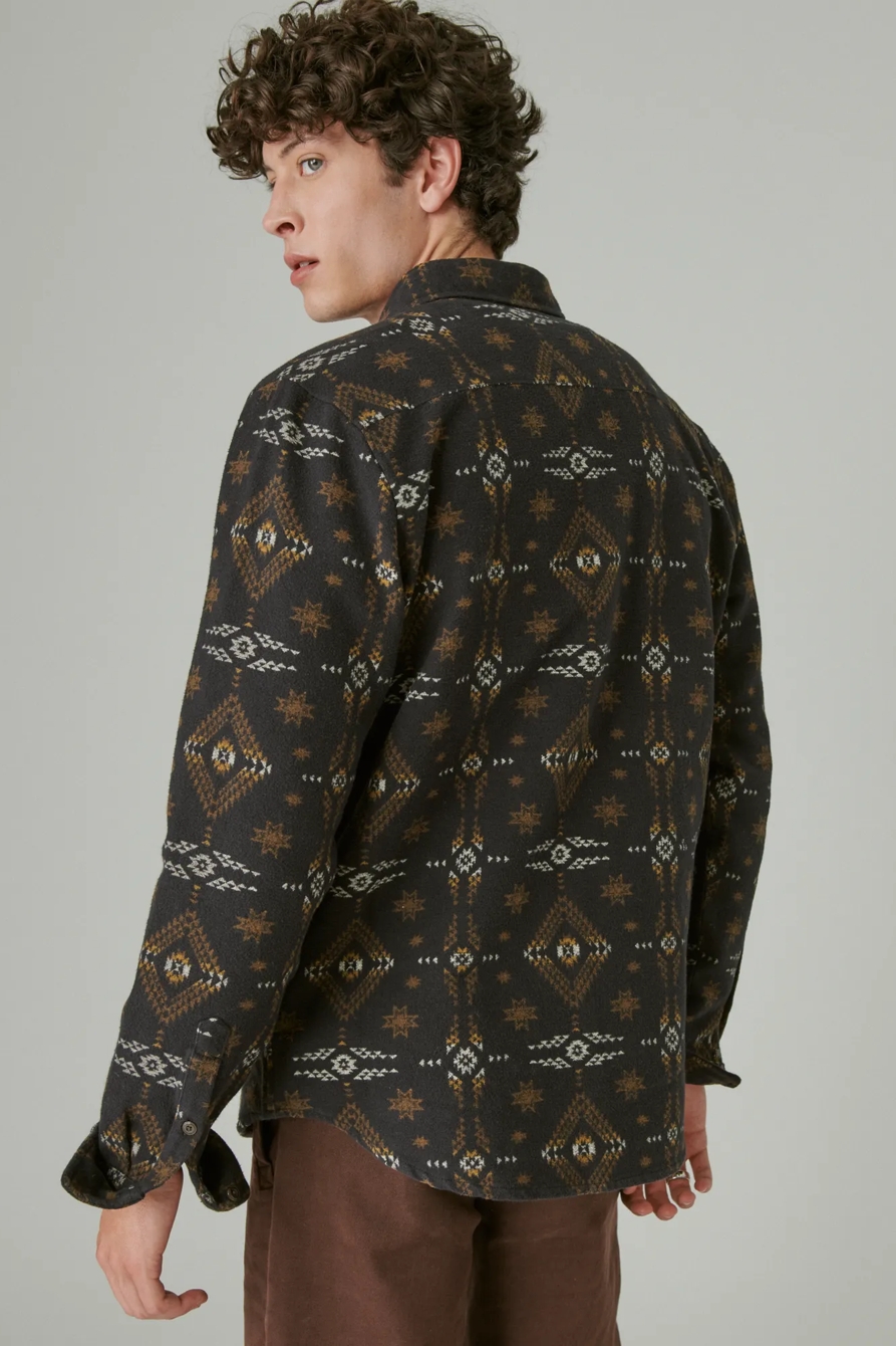 JAQUARD UTILITY LONG SLEEVE SHIRT, image 3