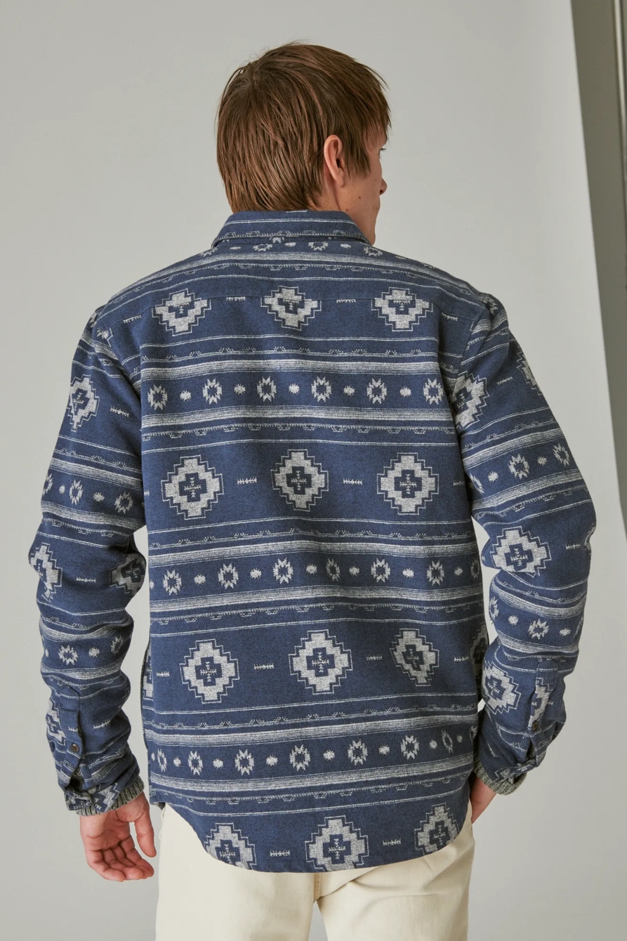 JAQUARD UTILITY LONG SLEEVE SHIRT, image 3