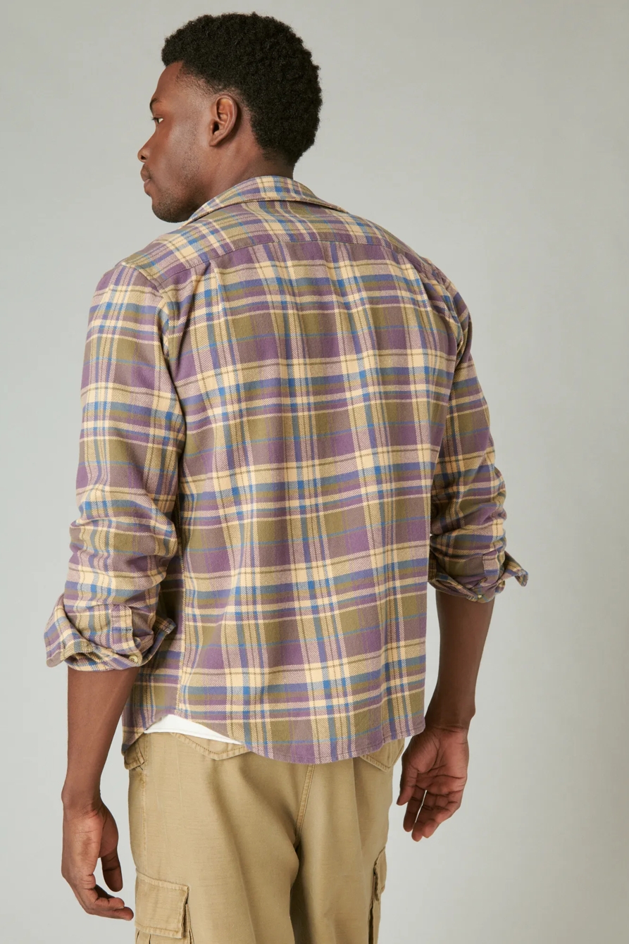 PLAID UTILITY CLOUD SOFT LONG SLEEVE FLANNEL, image 3