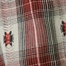 RED DOBBY PLAID