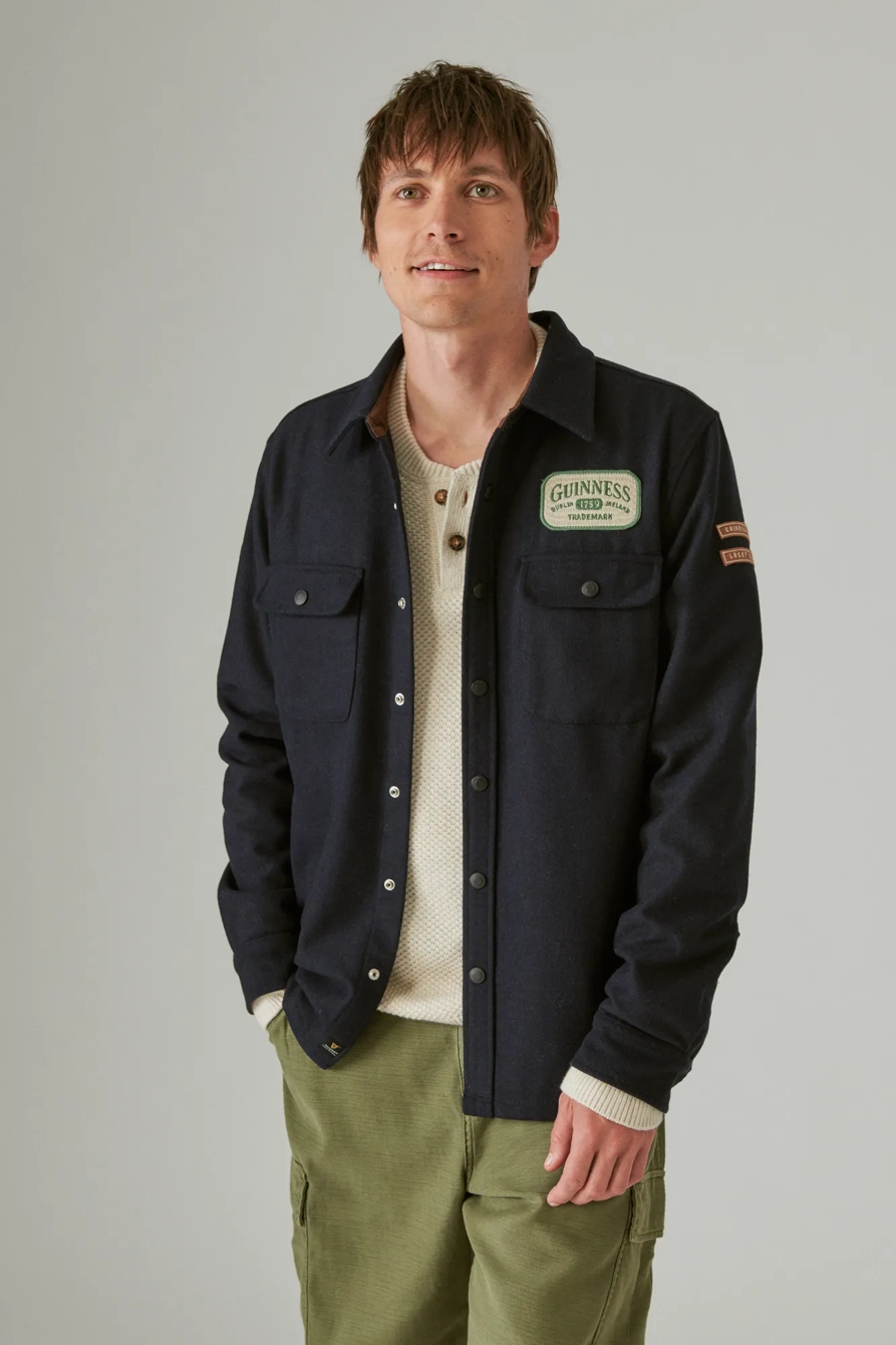 GUINNESS WOOL OVER SHIRT, image 3