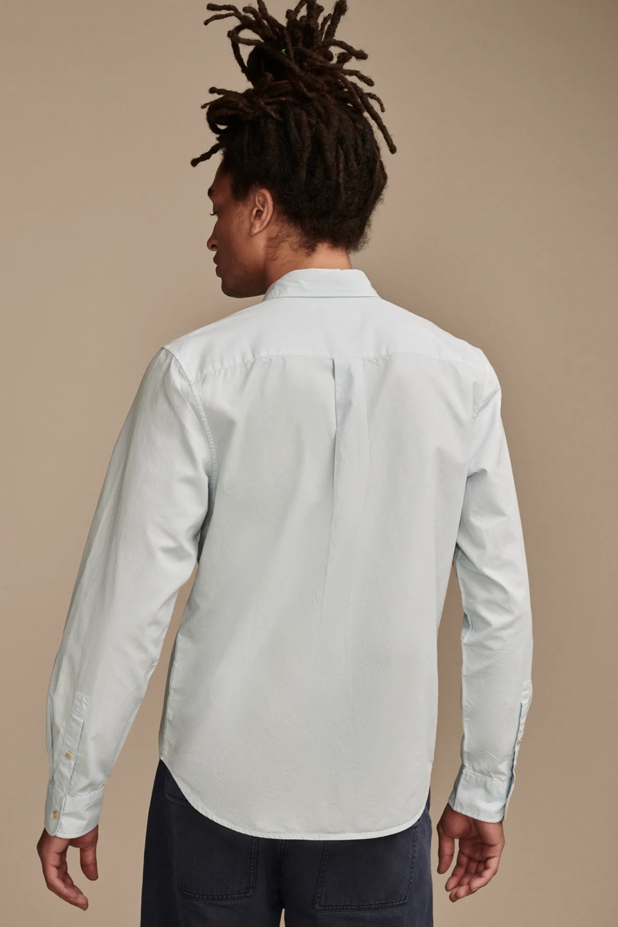 POPLIN ONE POCKET LONG SLEEVE SHIRT, image 4