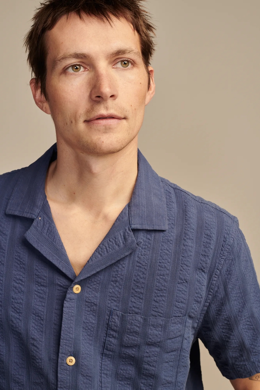 SOLID SEERSUCKER SHORT SLEEVE SHIRT, image 2