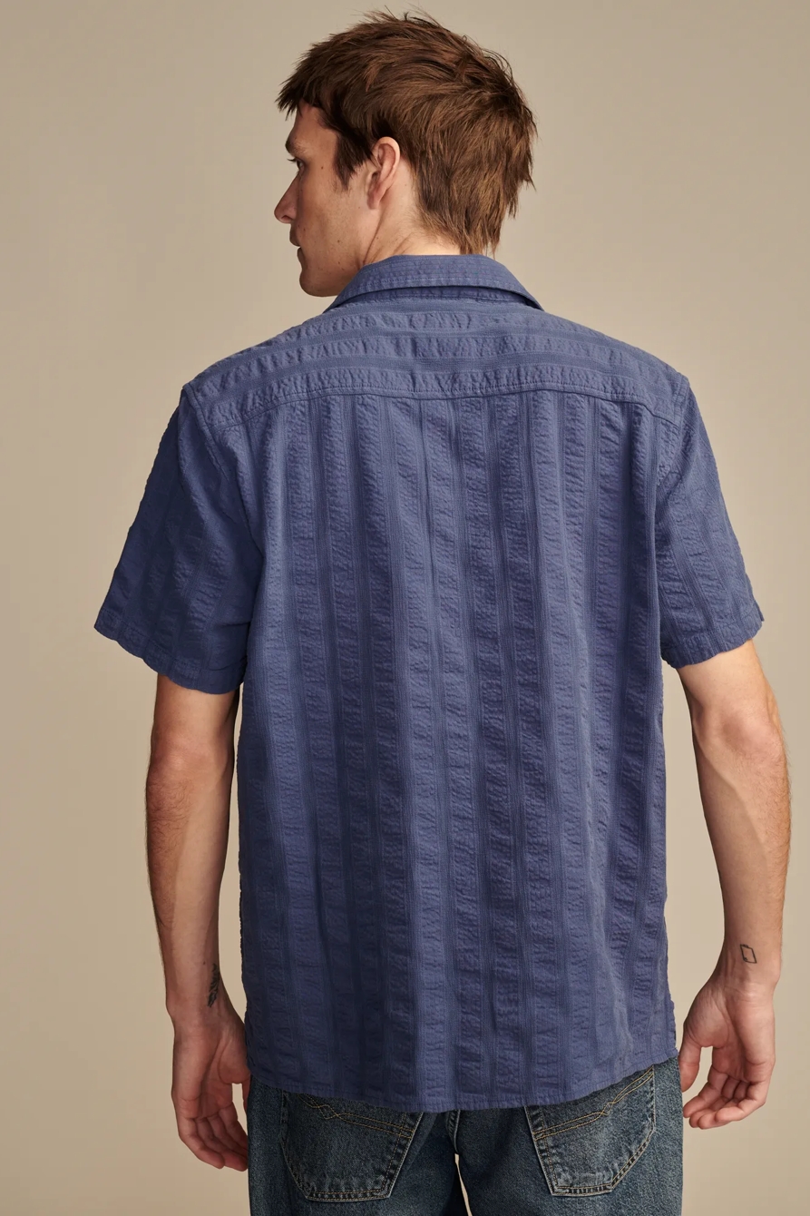 SOLID SEERSUCKER SHORT SLEEVE SHIRT, image 4