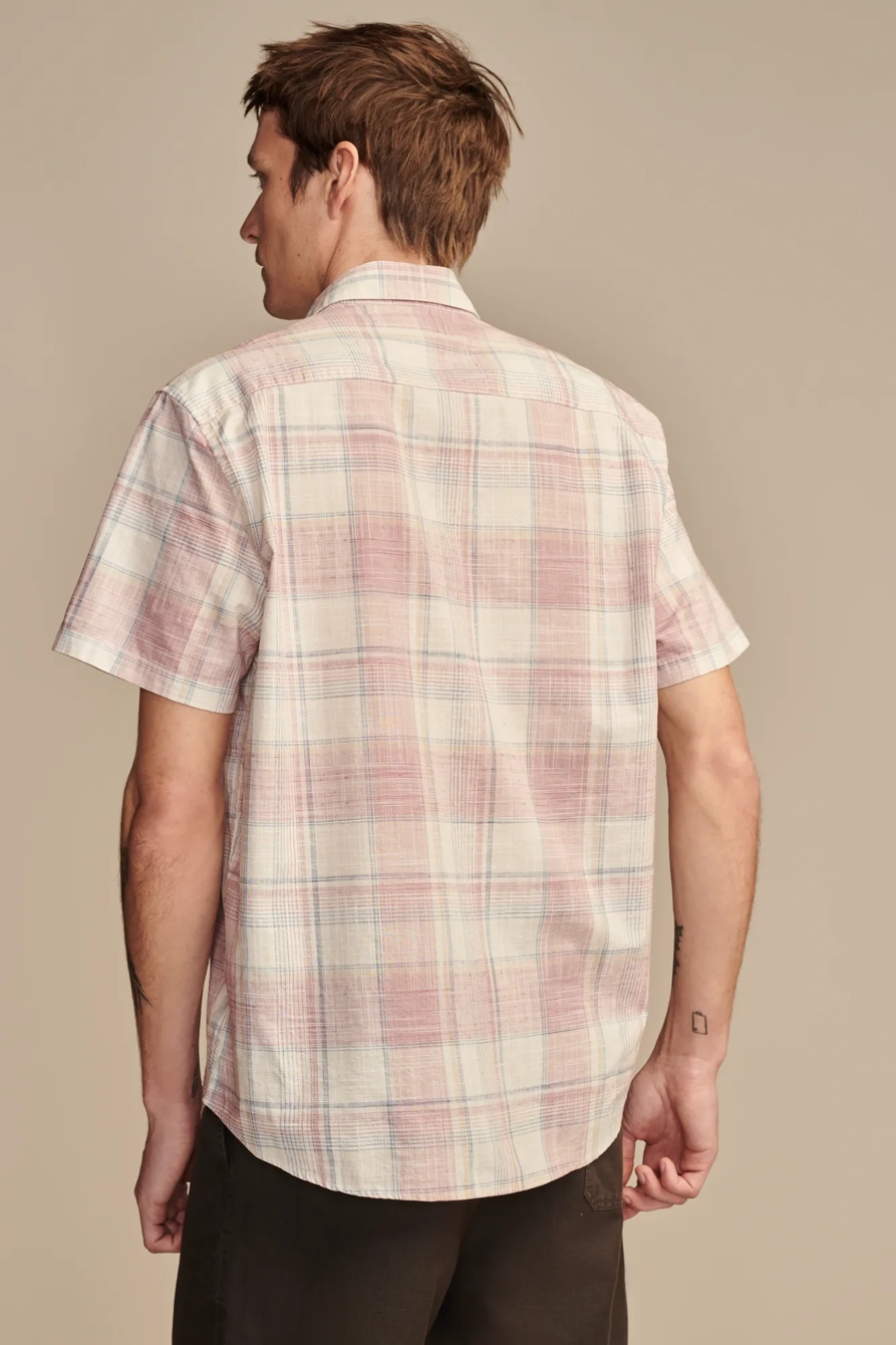 PLAID SAN GABRIEL SHORT SLEEVE 1 POCKET SHIRT, image 5