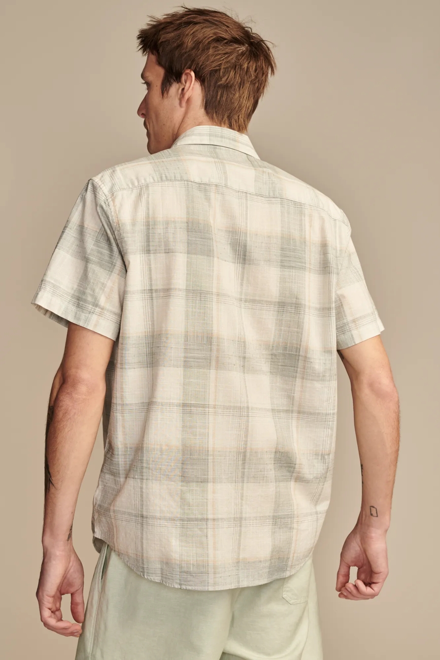 PLAID SAN GABRIEL SHORT SLEEVE 1 POCKET SHIRT, image 5