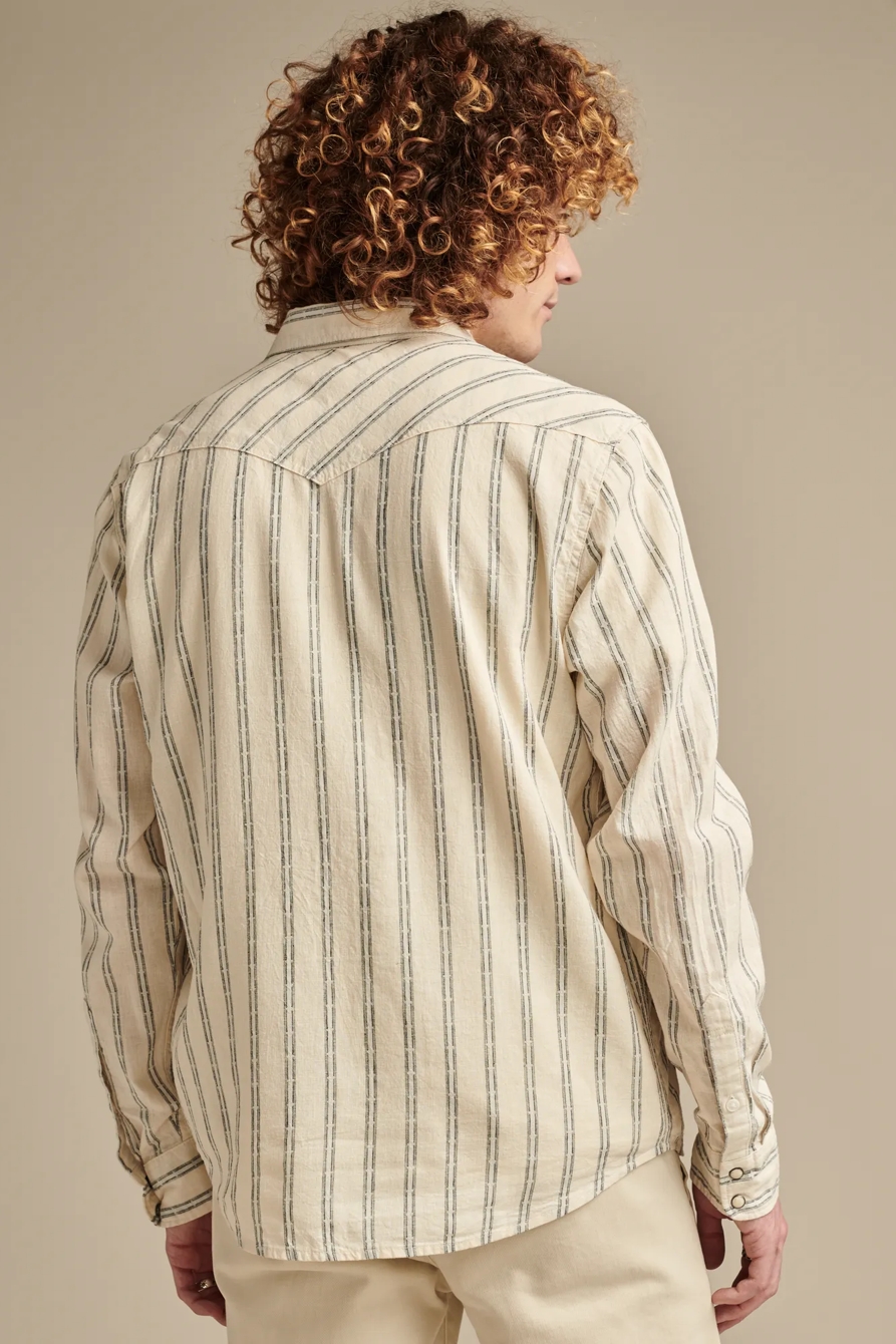 STRIPED LONG SLEEVE MESA WESTERN SHIRT, image 5