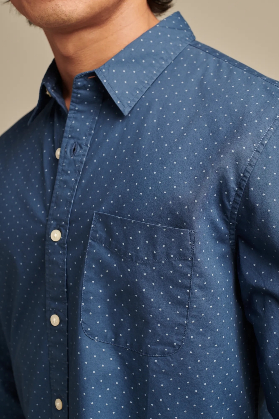 FLORAL SAN GABRIEL LONG SLEEVE 1 POCKET SHIRT, image 2