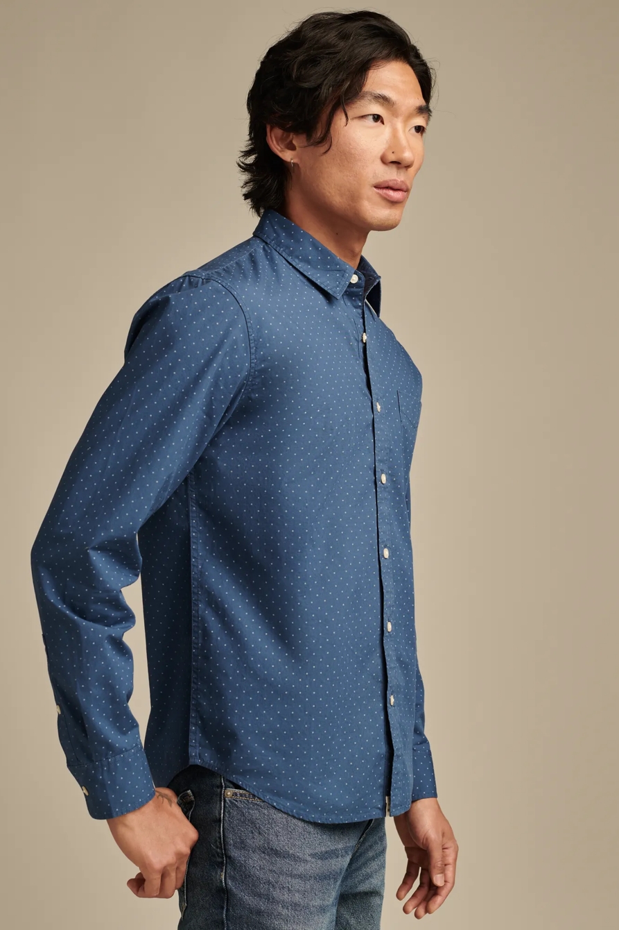 FLORAL SAN GABRIEL LONG SLEEVE 1 POCKET SHIRT, image 3