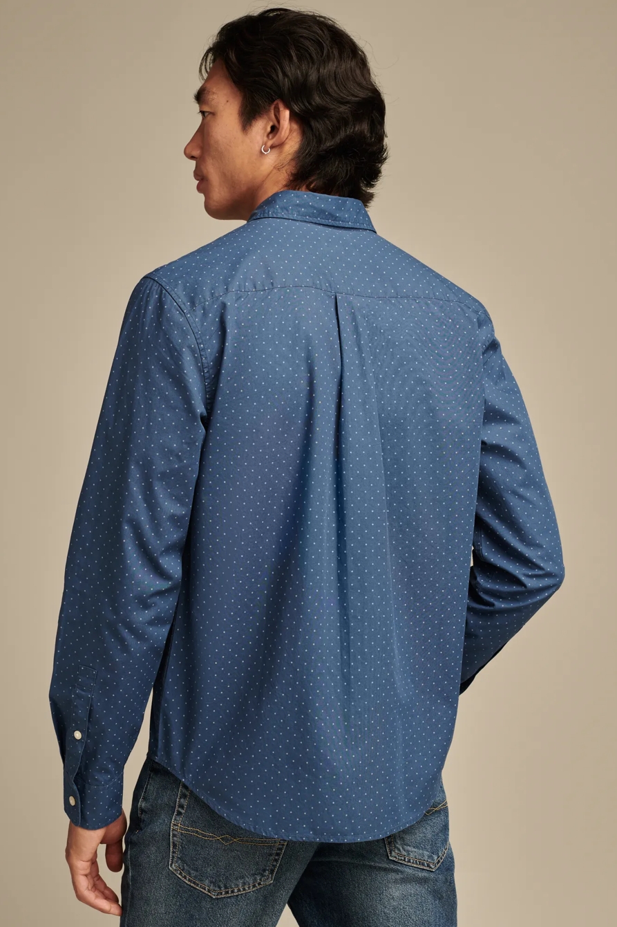 FLORAL SAN GABRIEL LONG SLEEVE 1 POCKET SHIRT, image 4