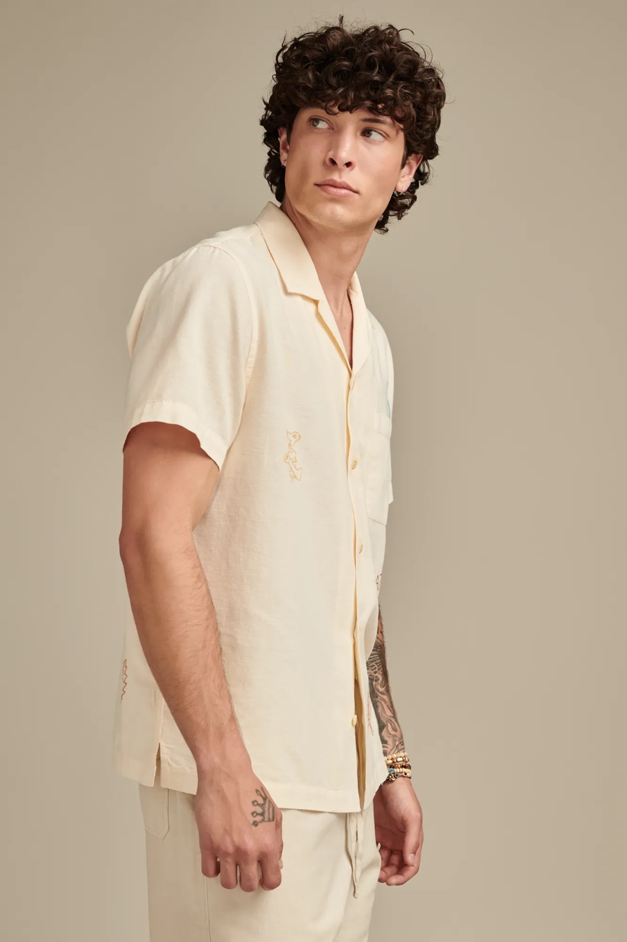 GRATEFUL DEAD SHORT SLEEVE CAMP COLLAR SHIRT, image 4